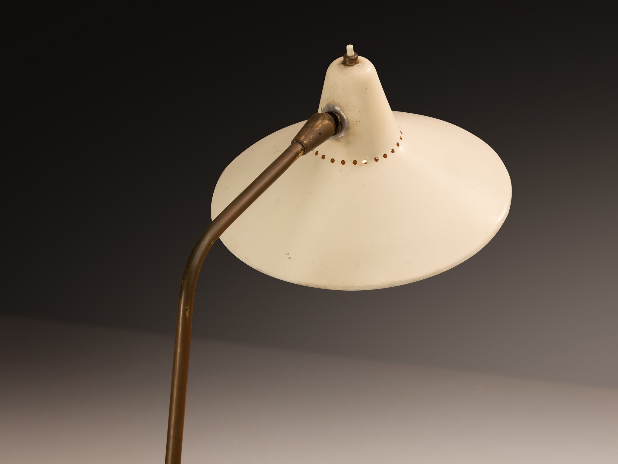 Rare Giuseppe Ostuni for O-Luce ’339/3’ Three-Armed Floor Lamp Lighting Morentz