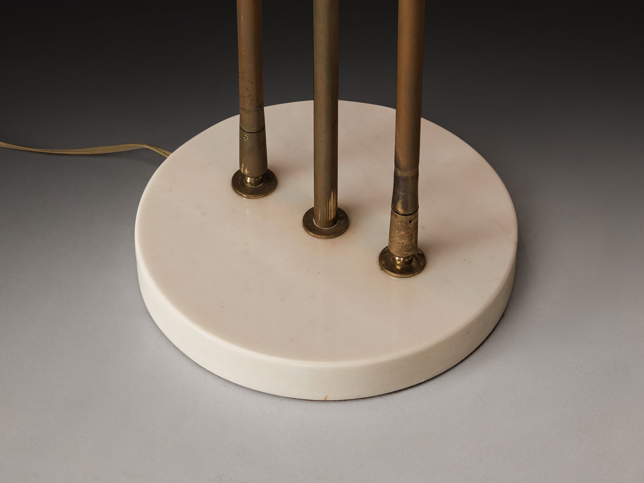 Rare Giuseppe Ostuni for O-Luce ’339/3’ Three-Armed Floor Lamp Lighting Morentz