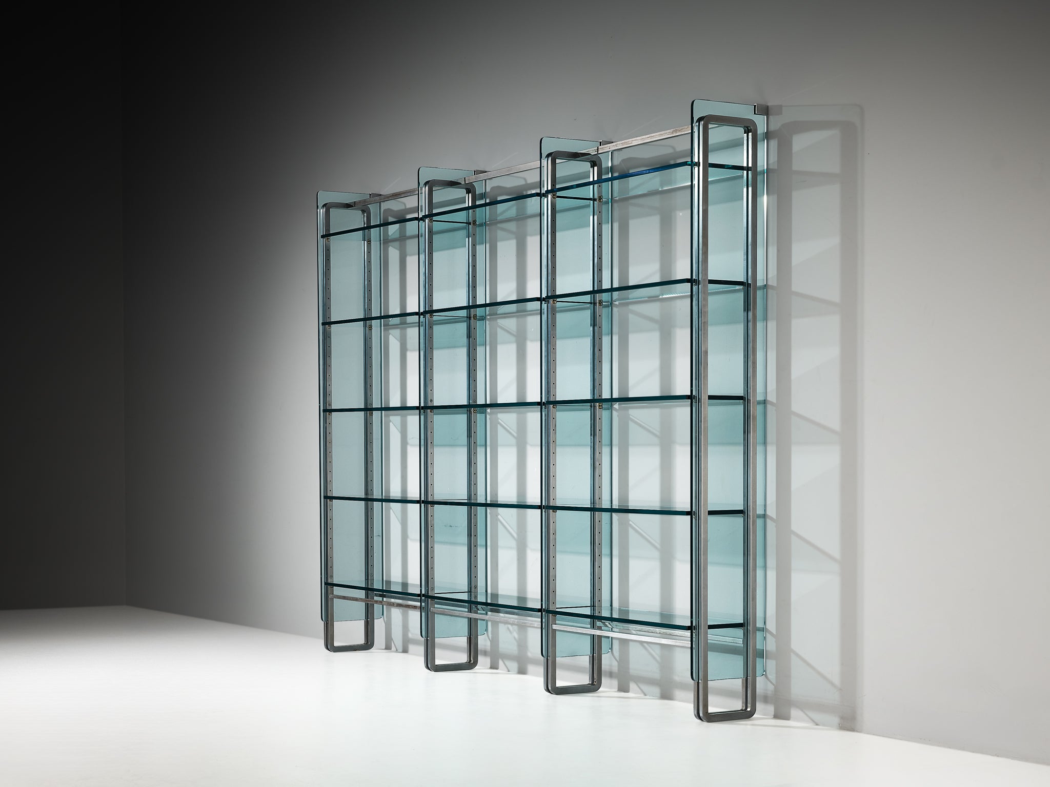 Vittorio Introini for Proposals Wall Unit in Steel and Glass