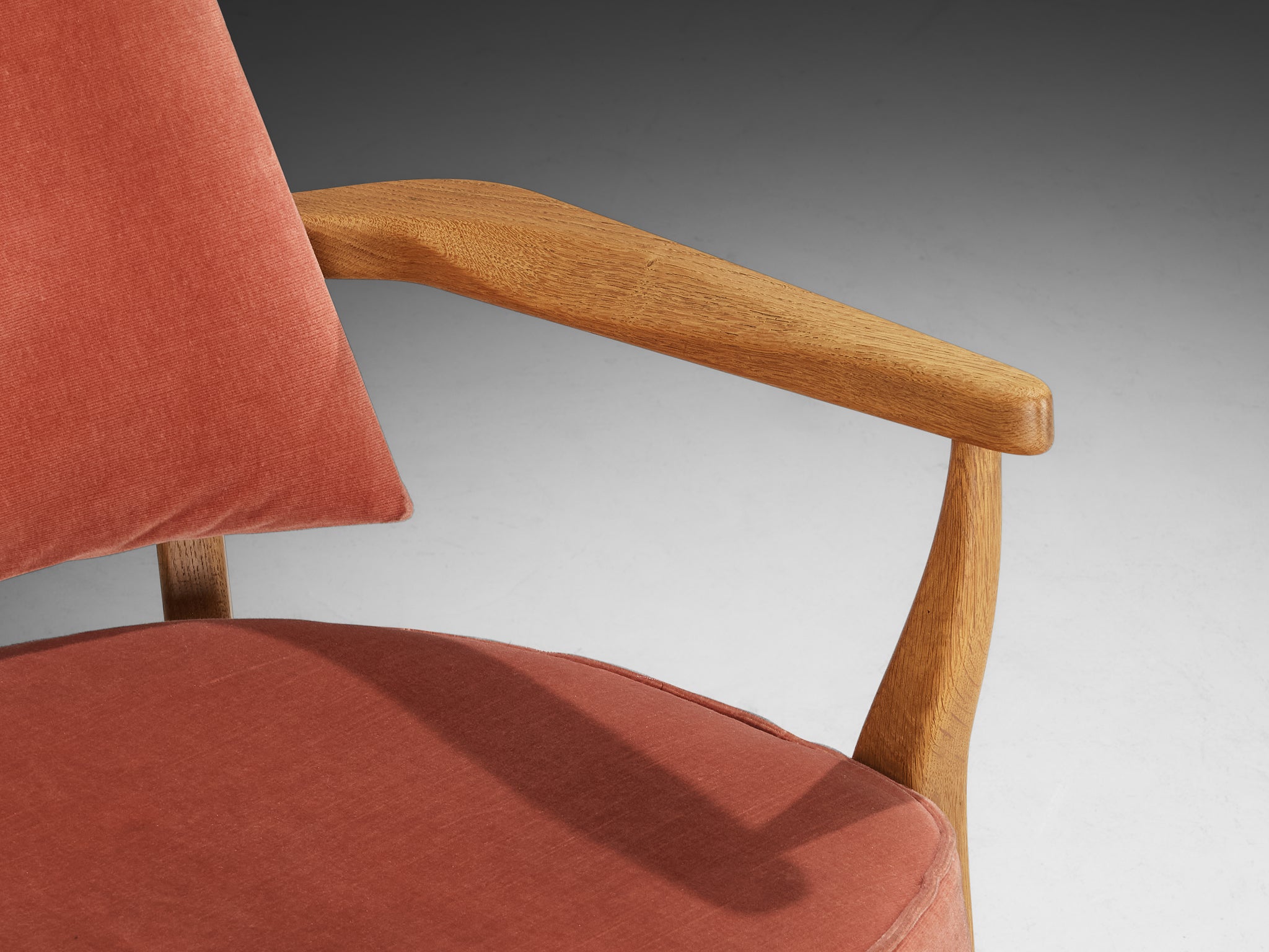Guillerme & Chambron for Votre Maison 'Mortagne' Lounge Chairs Seating Morentz
