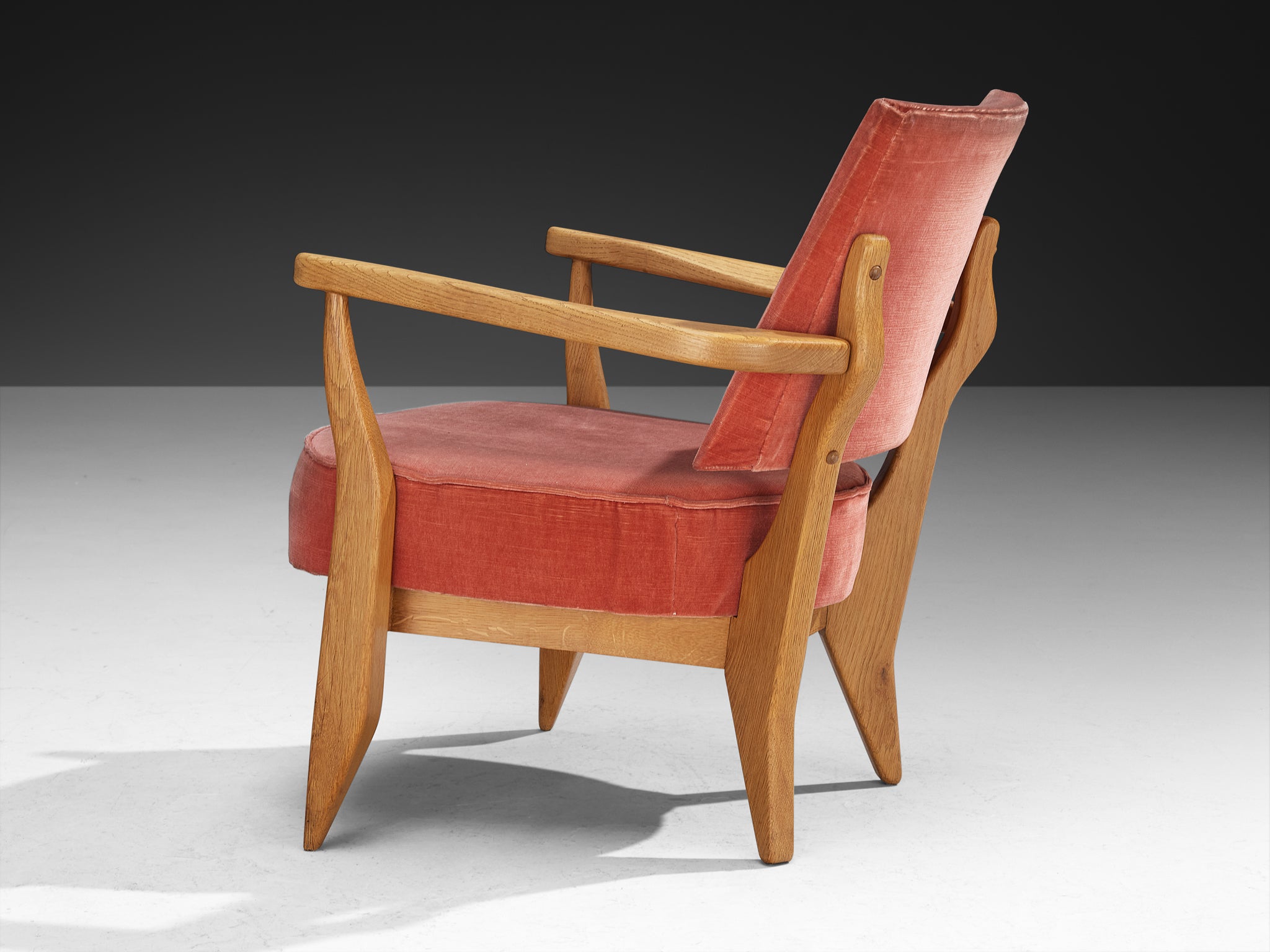 Guillerme & Chambron for Votre Maison 'Mortagne' Lounge Chairs Seating Morentz