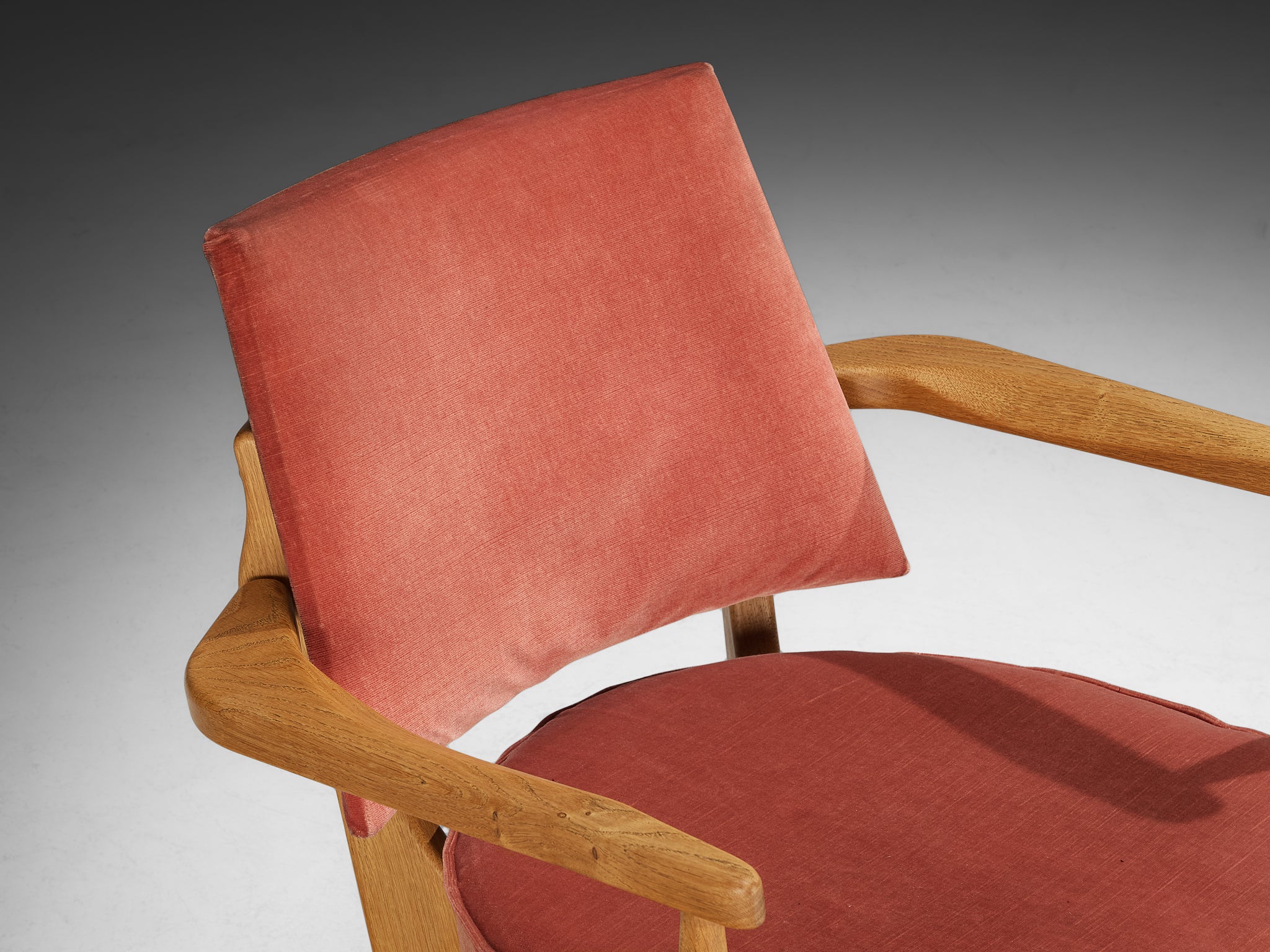 Guillerme & Chambron for Votre Maison 'Mortagne' Lounge Chairs Seating Morentz