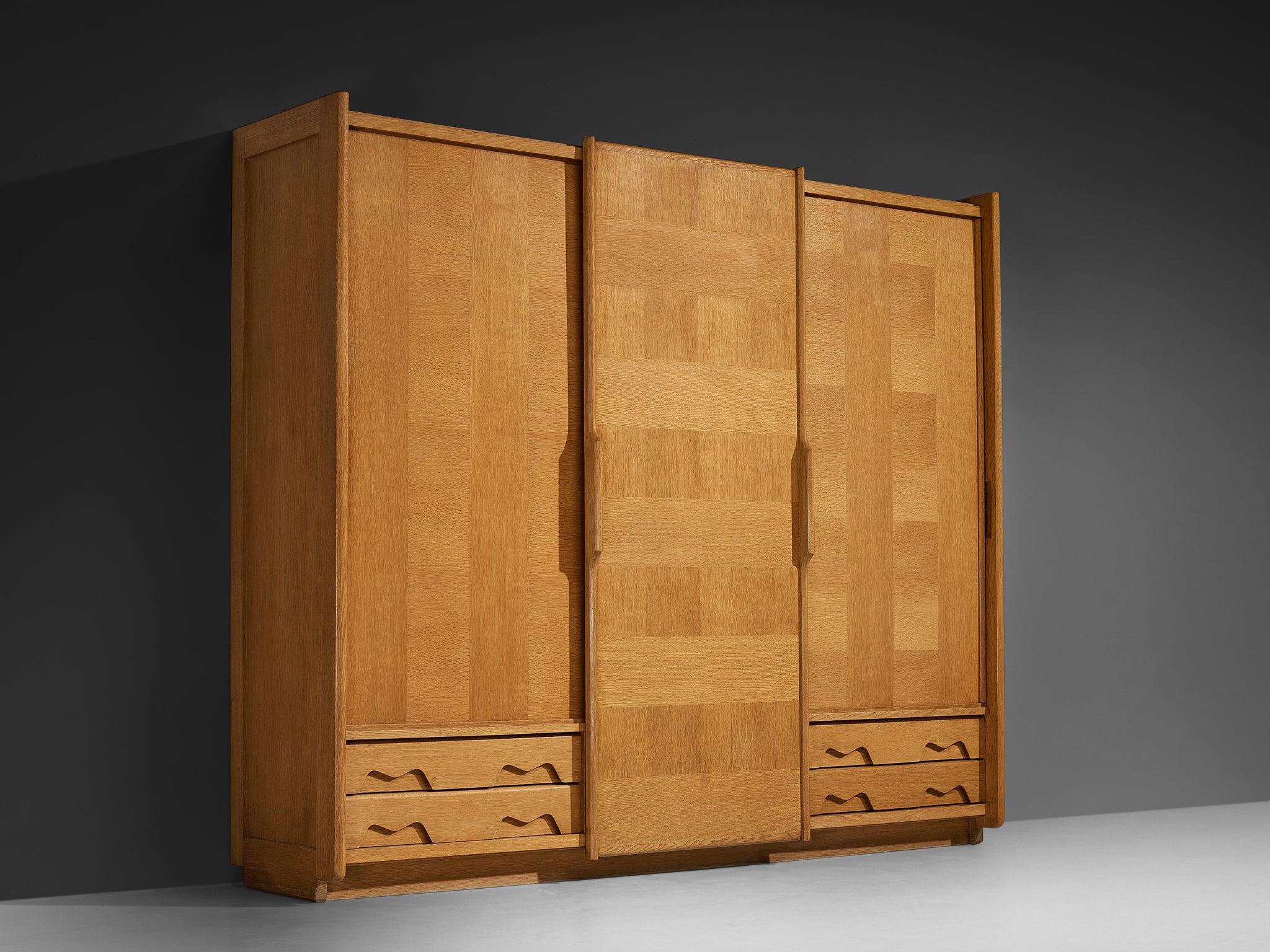 Guillerme & Chambron for Votre Maison Wardrobe in Oak Case pieces and storage cabinets Morentz