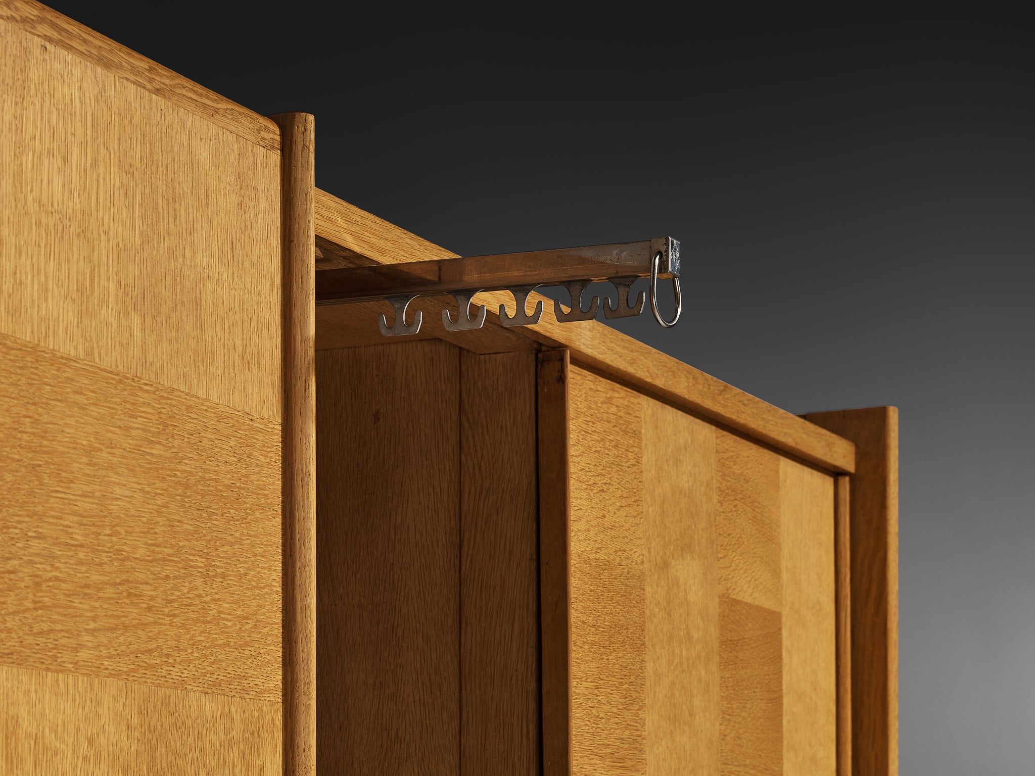 Guillerme & Chambron for Votre Maison Wardrobe in Oak Case pieces and storage cabinets Morentz