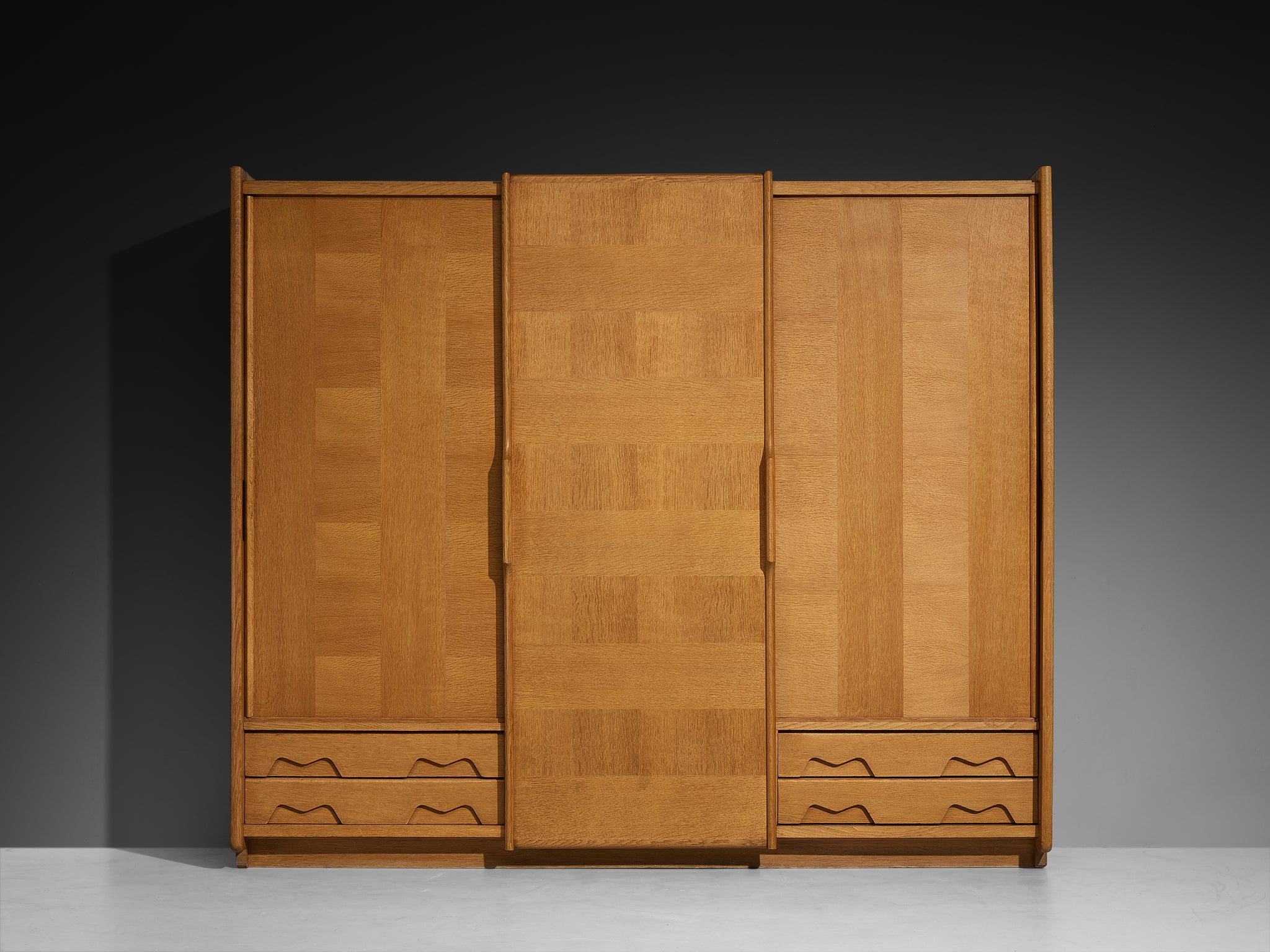 Guillerme & Chambron for Votre Maison Wardrobe in Oak Case pieces and storage cabinets Morentz
