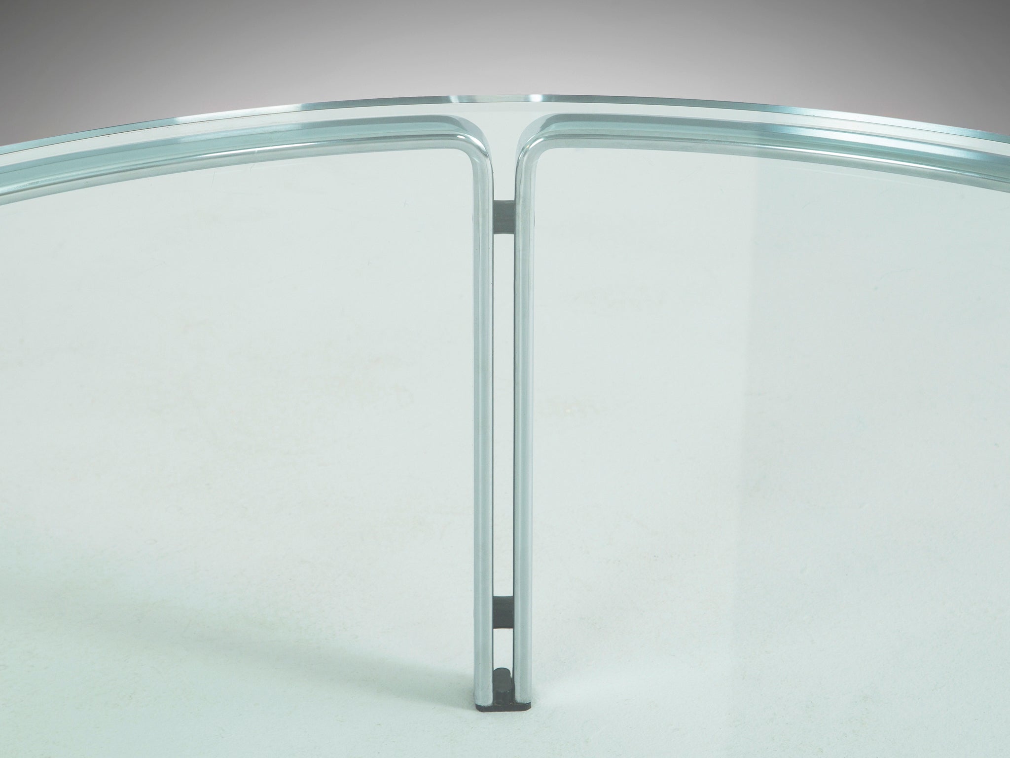 Horst Brüning for Kill International Coffee Table in Steel and Glass Tables Morentz