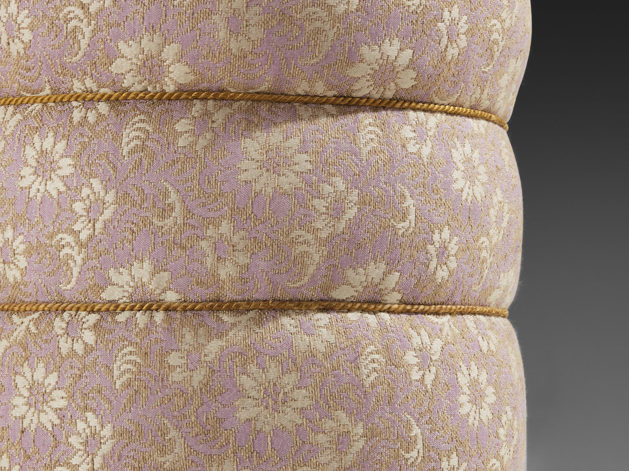 Jindrich Halabala Stool in Decorative Upholstery Seating Morentz