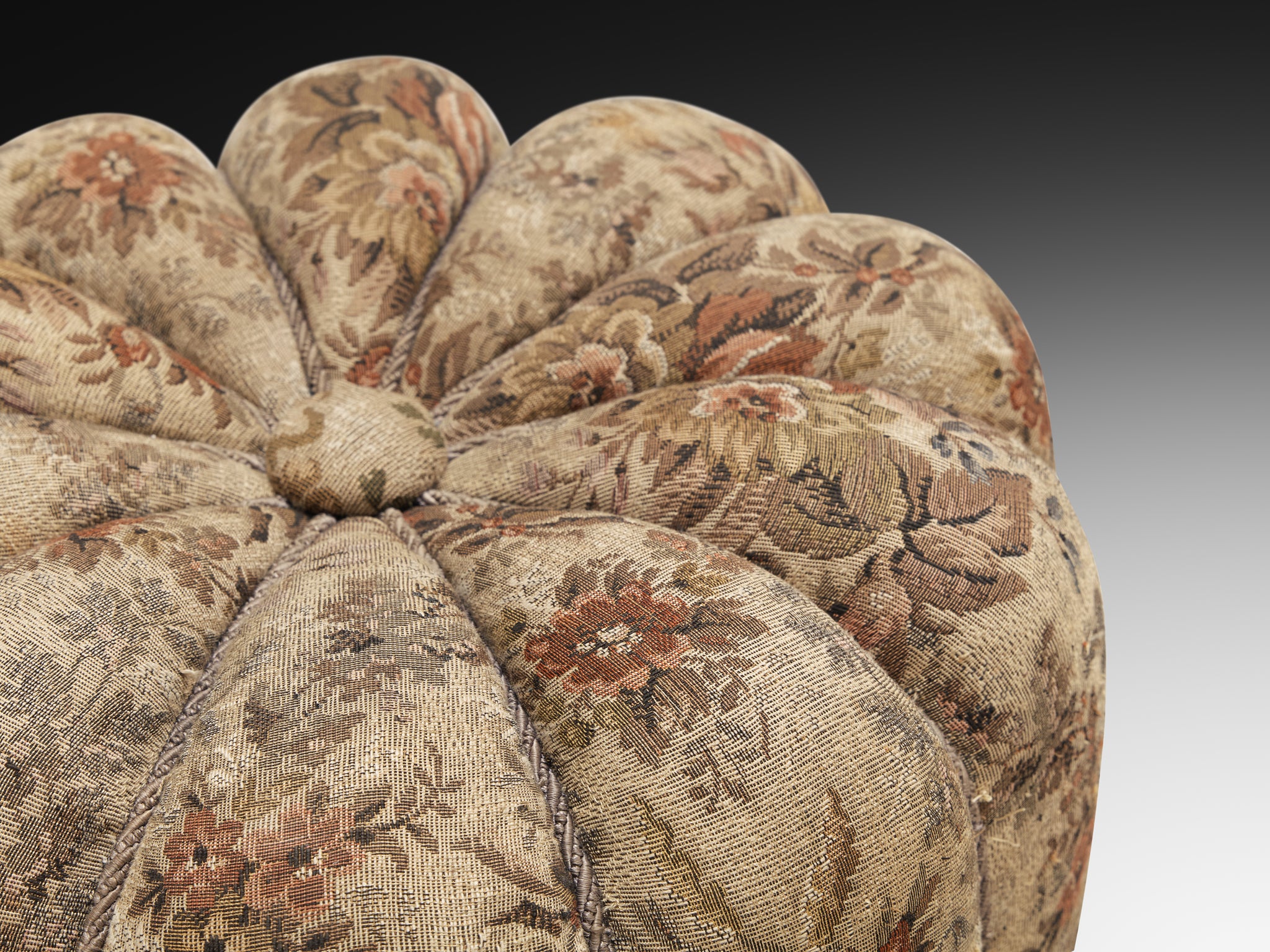 Jindrich Halabala Stools in Decorative Upholstery Seating Morentz