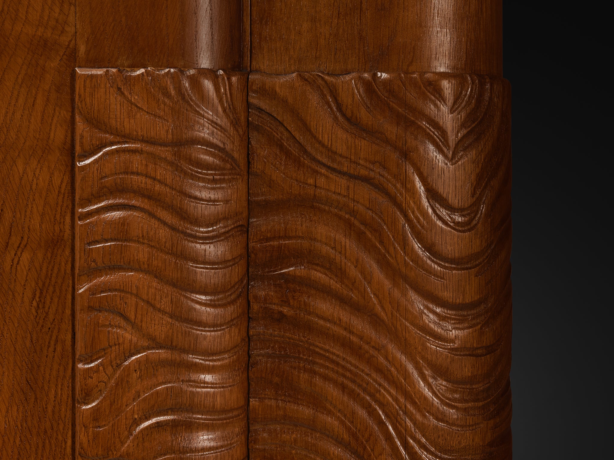 Ernesto Valabrega for Vittorio Valabrega Wardrobe in Oak Case pieces and storage cabinets Morentz