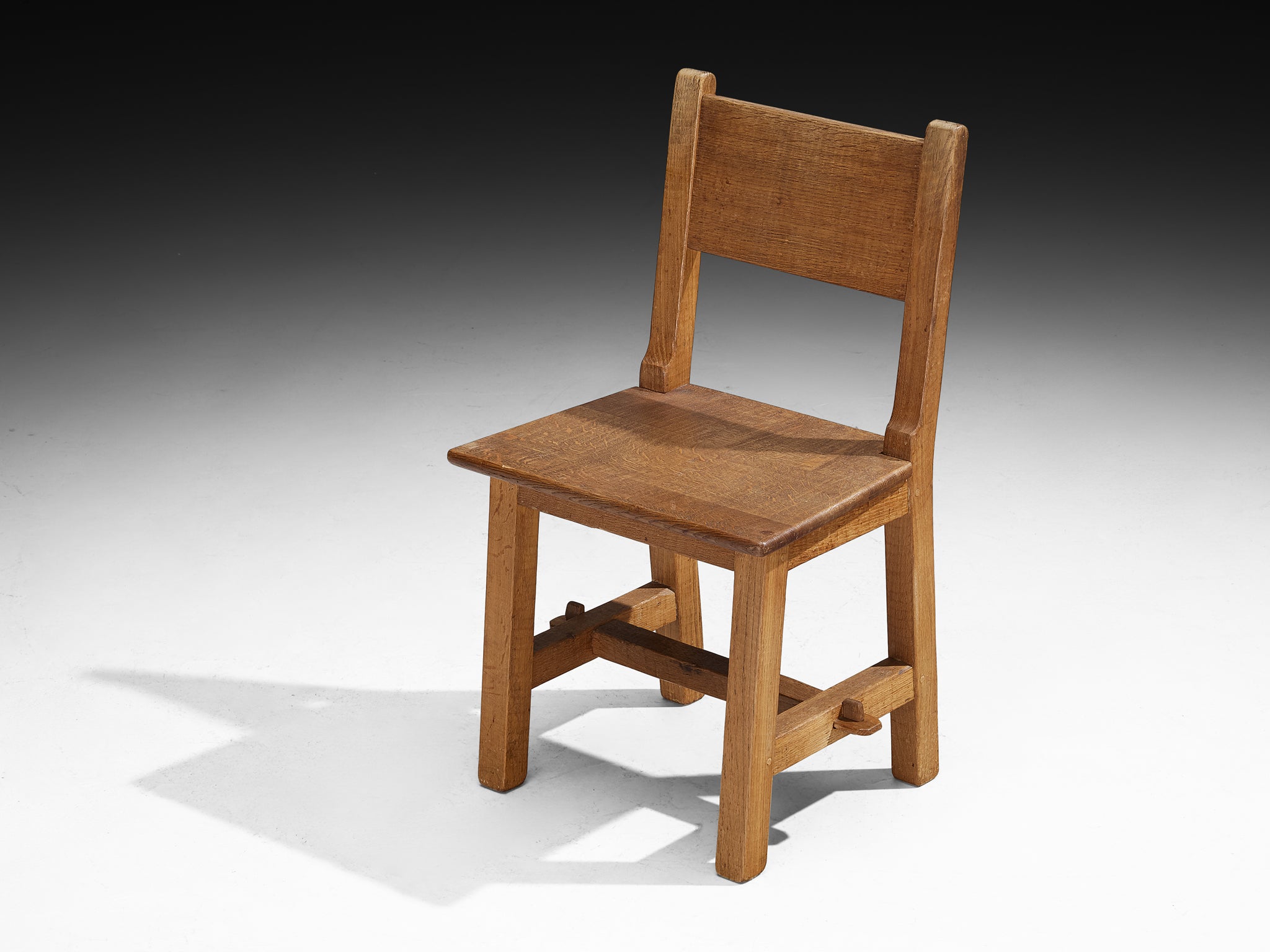 Artisanal Mid-Century Dining Chairs in Oak Seating Morentz