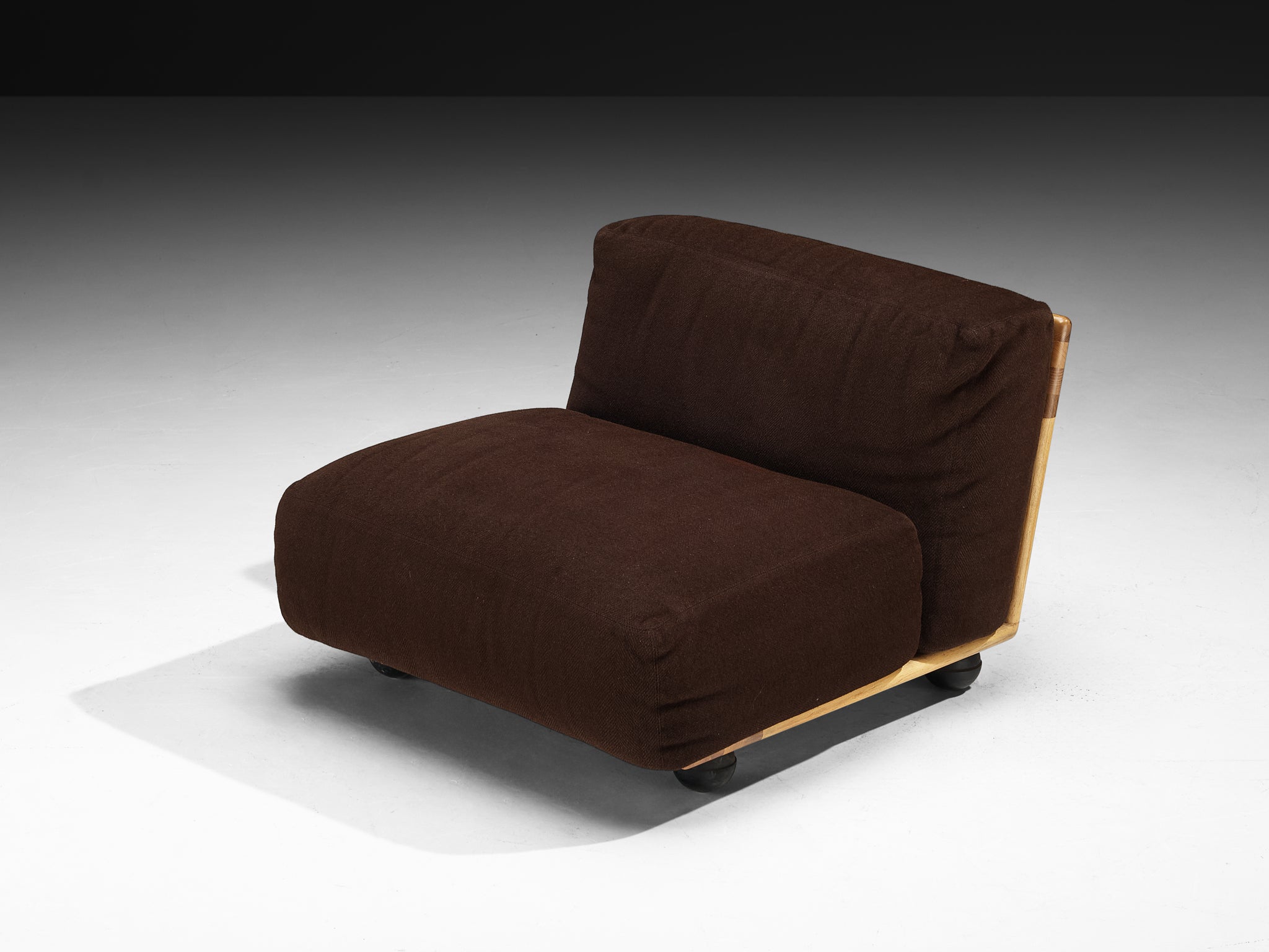Mario Bellini for Cassina 'Pianura' Lounge Chair in Walnut Seating Morentz