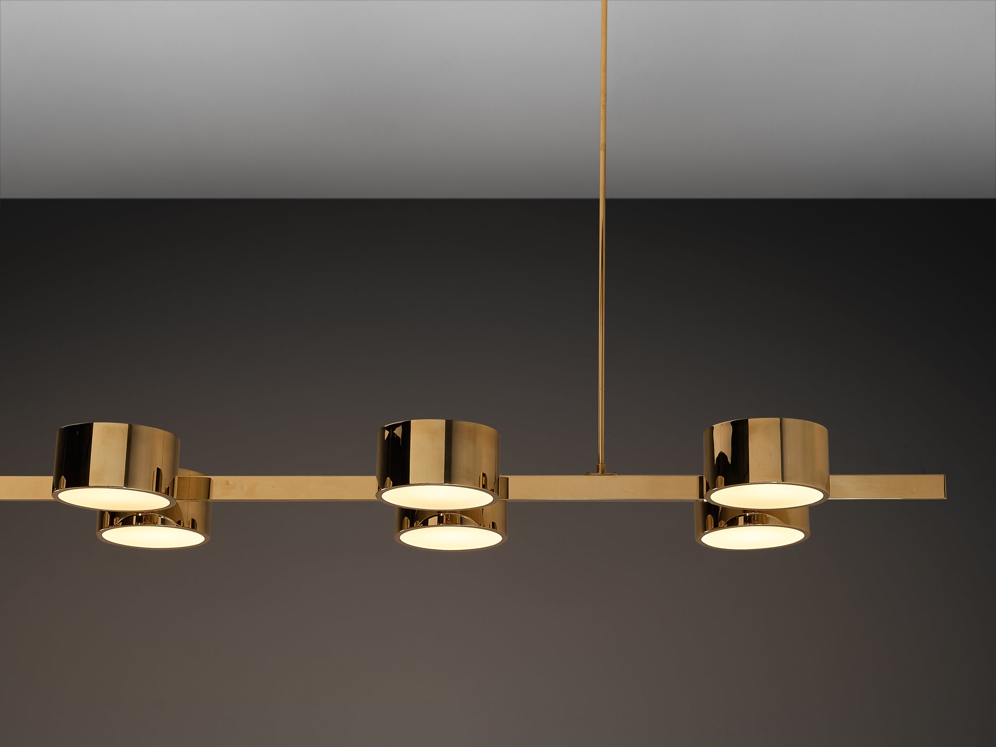 Hans-Agne Jakobsson 'T 261/12' Chandelier in Brass Lighting Morentz