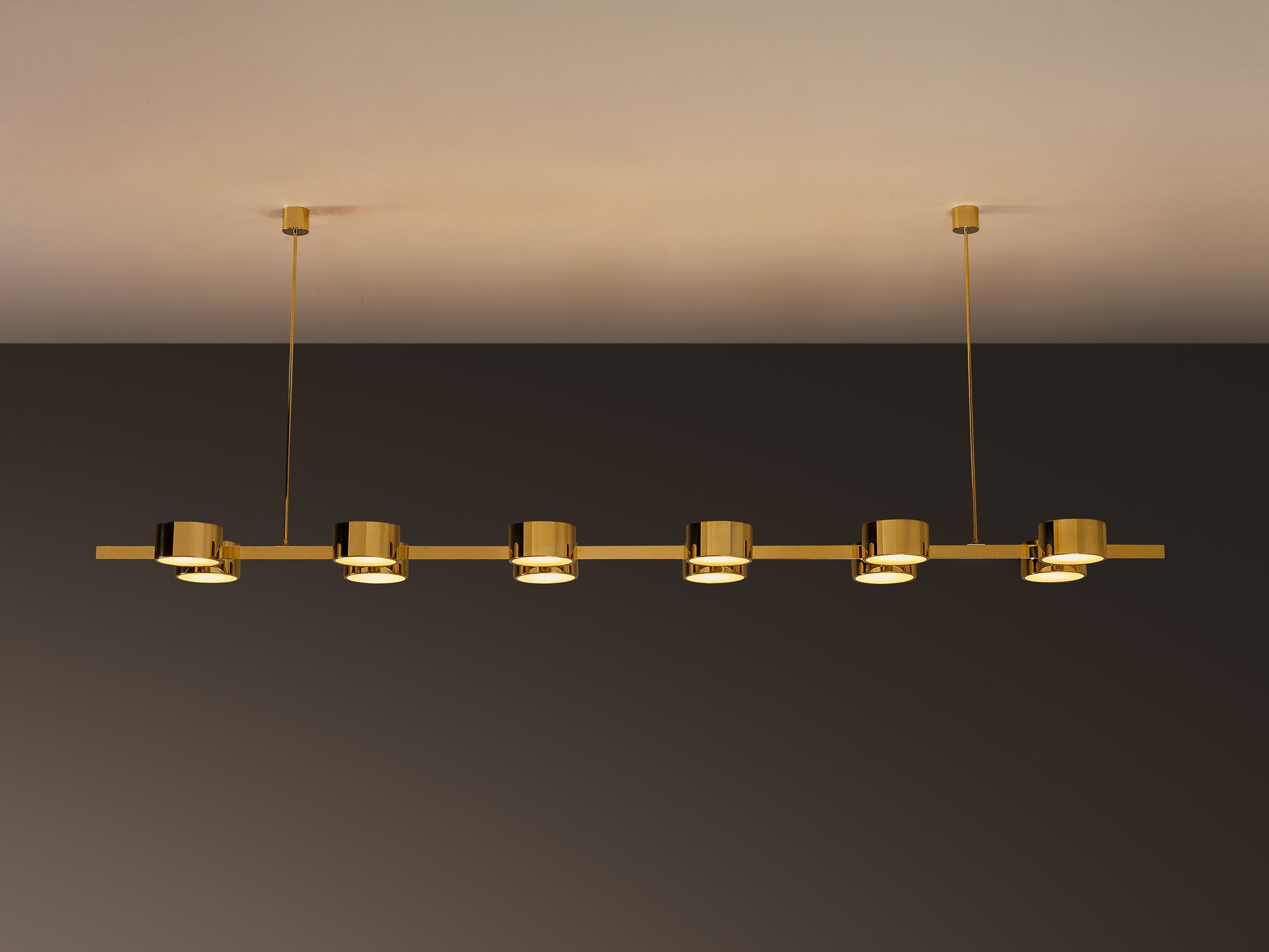 Hans-Agne Jakobsson 'T 261/12' Chandelier in Brass