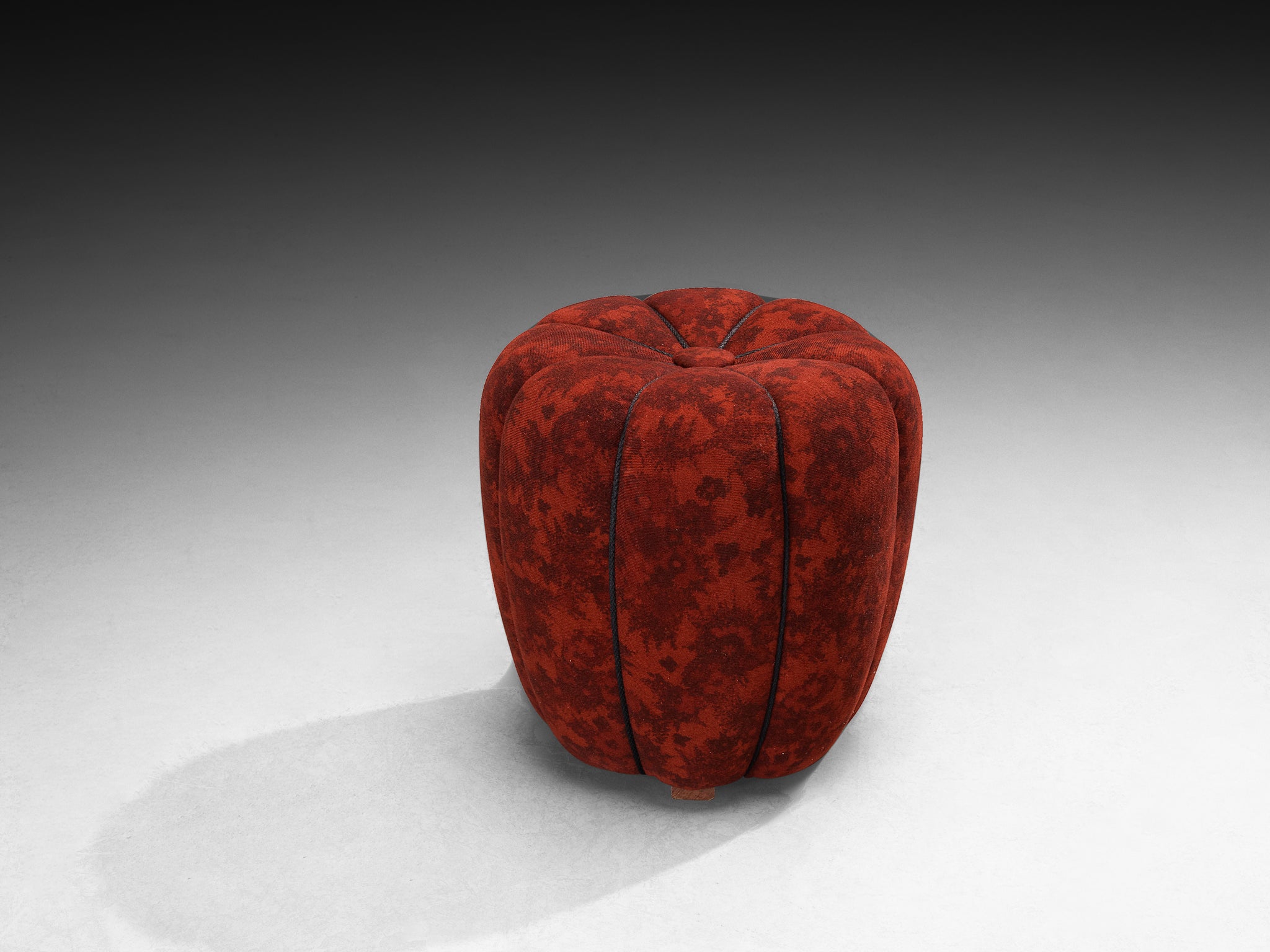 Jindrich Halabala Stools in Decorative Upholstery Seating Morentz