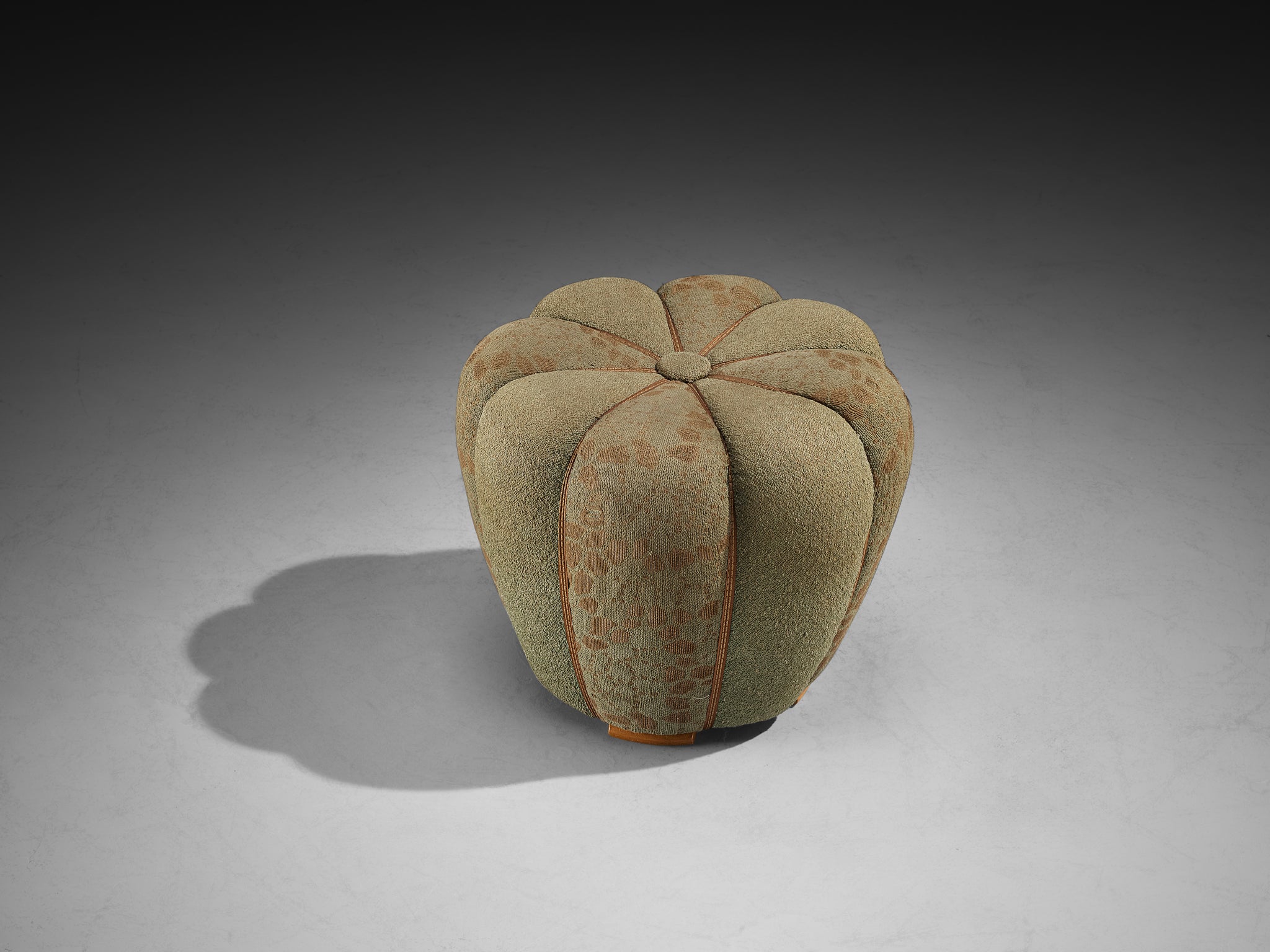 Jindrich Halabala Stools in Decorative Upholstery Seating Morentz
