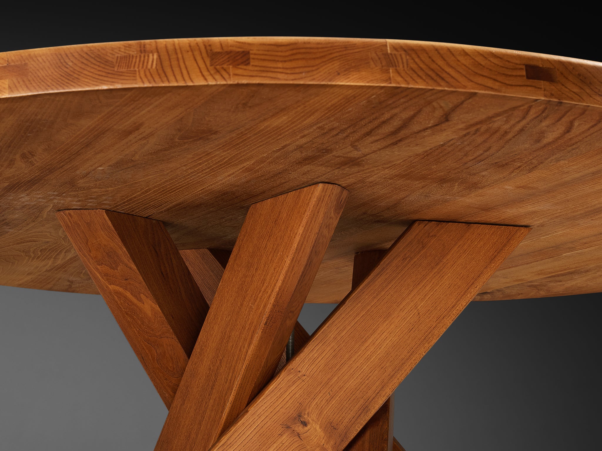 Pierre Chapo 'T21 D' Dining Table Tables Morentz