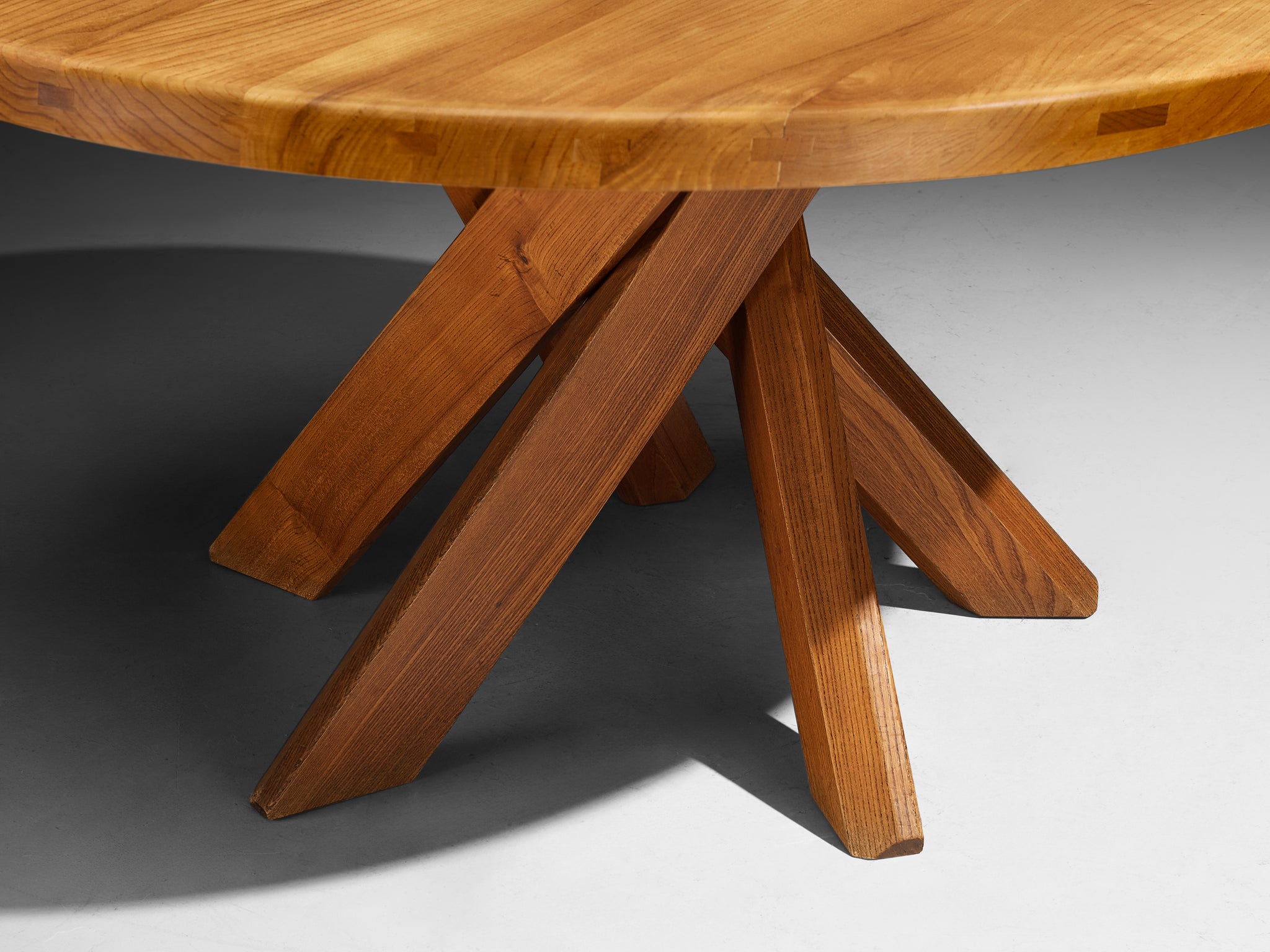 Pierre Chapo 'T21 D' Dining Table Tables Morentz