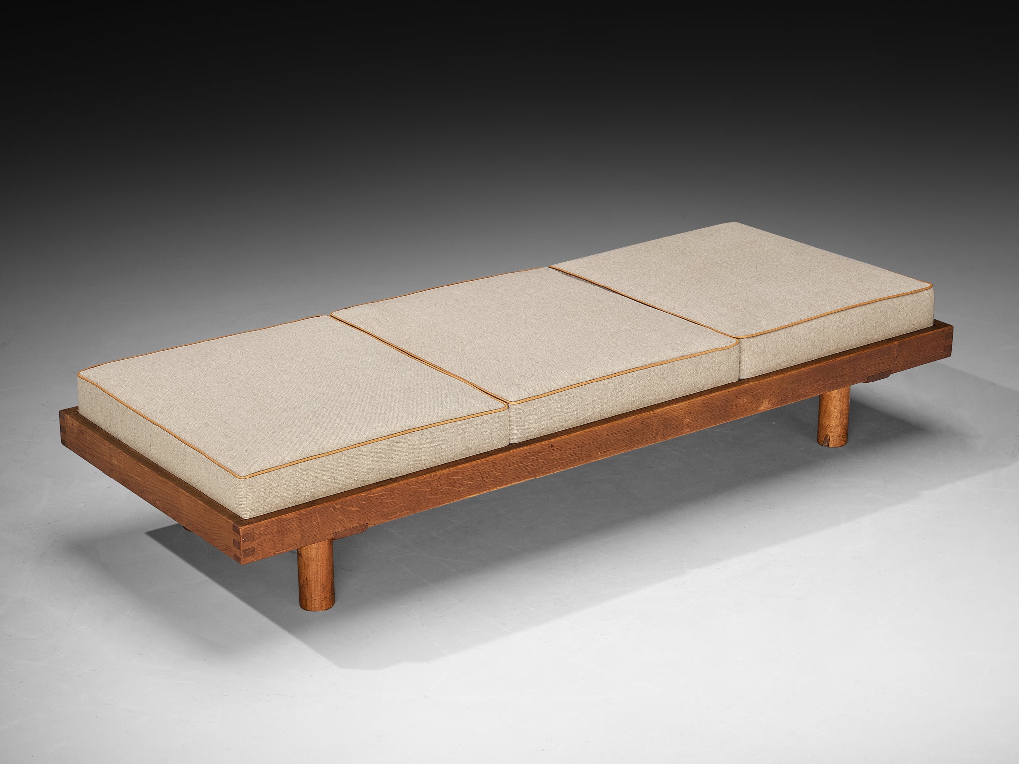 Pierre Chapo 'L09F' Bench in Elm Seating Morentz