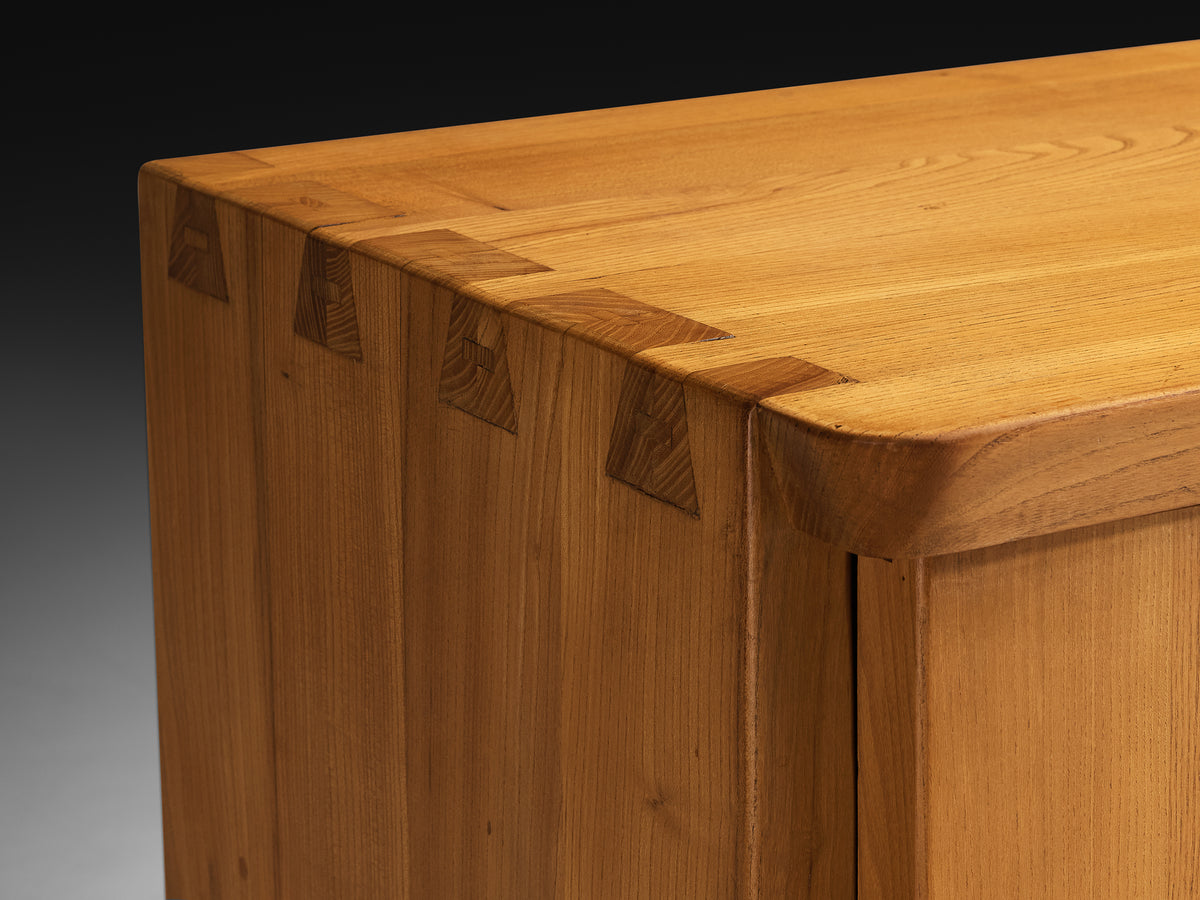 Roland Haeusler for Maison Regain Sideboard in Solid Elm Case pieces and storage cabinets Morentz