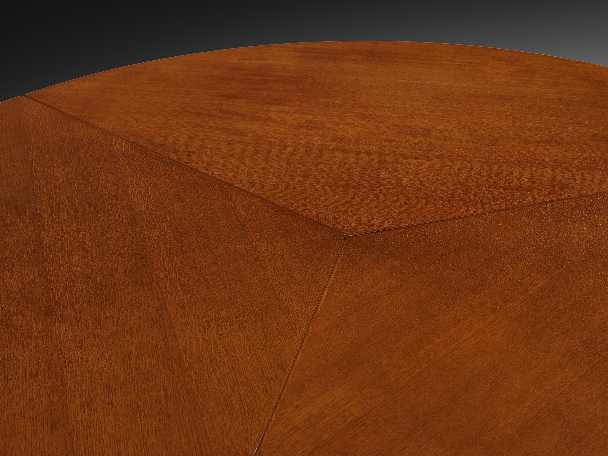 Mid-Century Dutch Dining Table in Oak with Cross-Base Tables Morentz