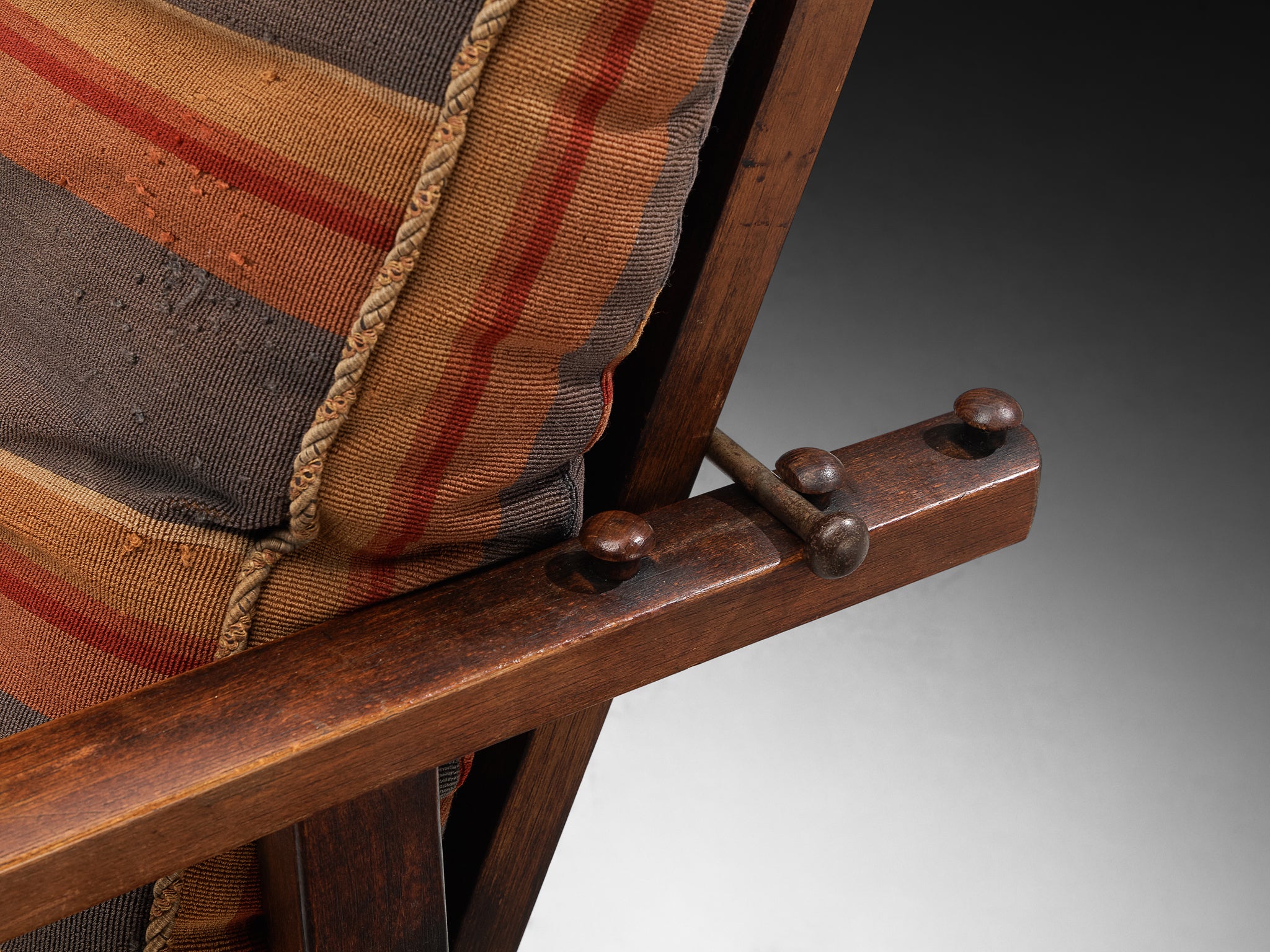 Pair of Thonet Reclining Lounge Chairs in Bentwood Seating Morentz