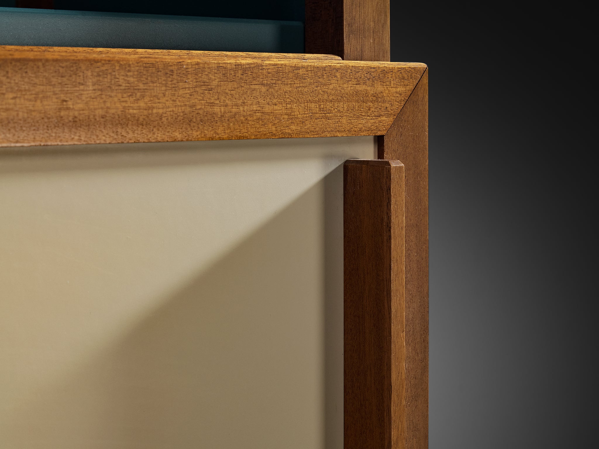 André Sornay Rare Bookcase with Sliding-Doors Case pieces and storage cabinets Morentz