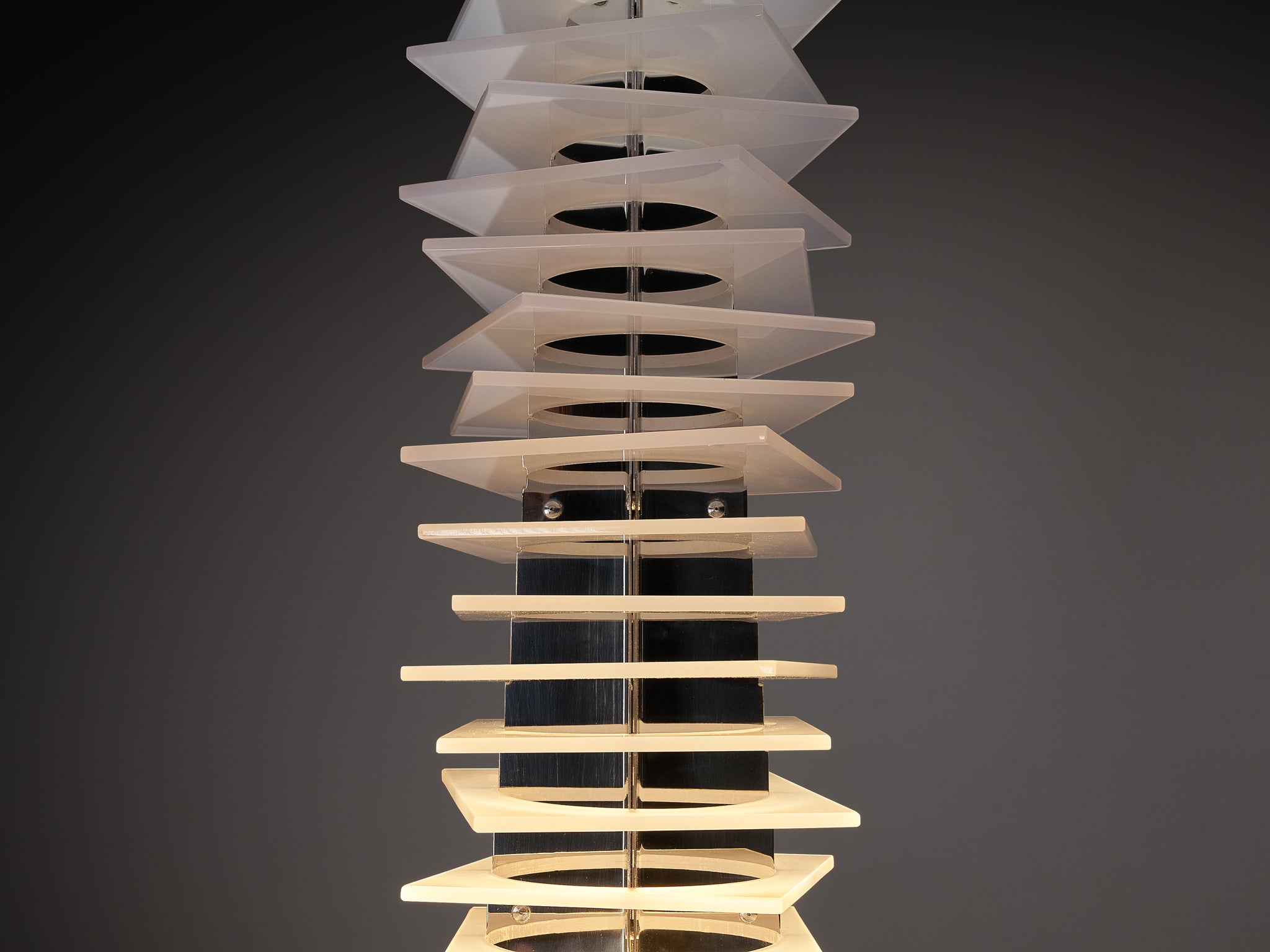 Fabrizio Cocchia for New Lamp 'Ziggurat' Table Lamp Lighting Morentz