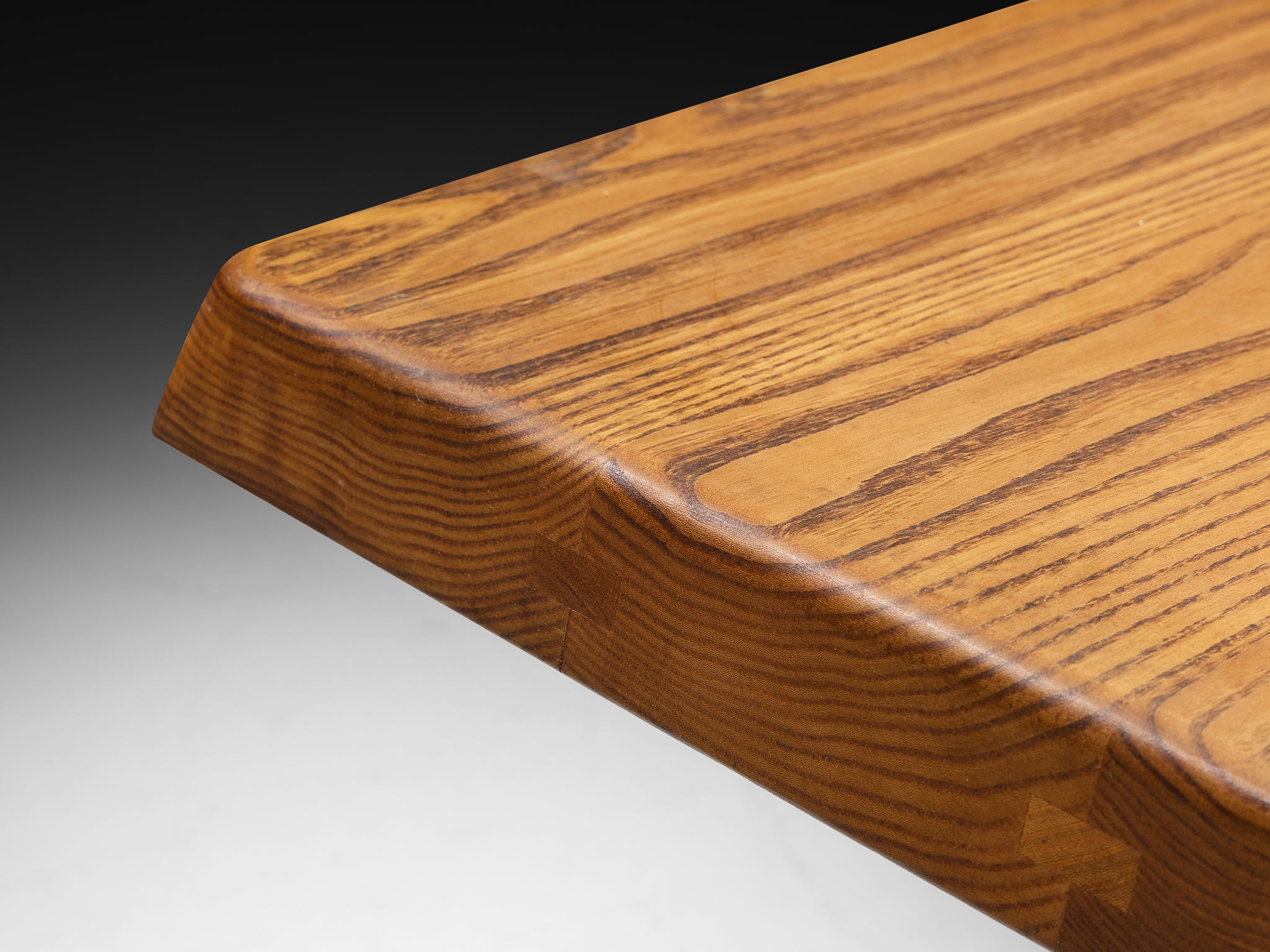 Early Pierre Chapo 'T14C' Table in Solid Elm Tables Morentz