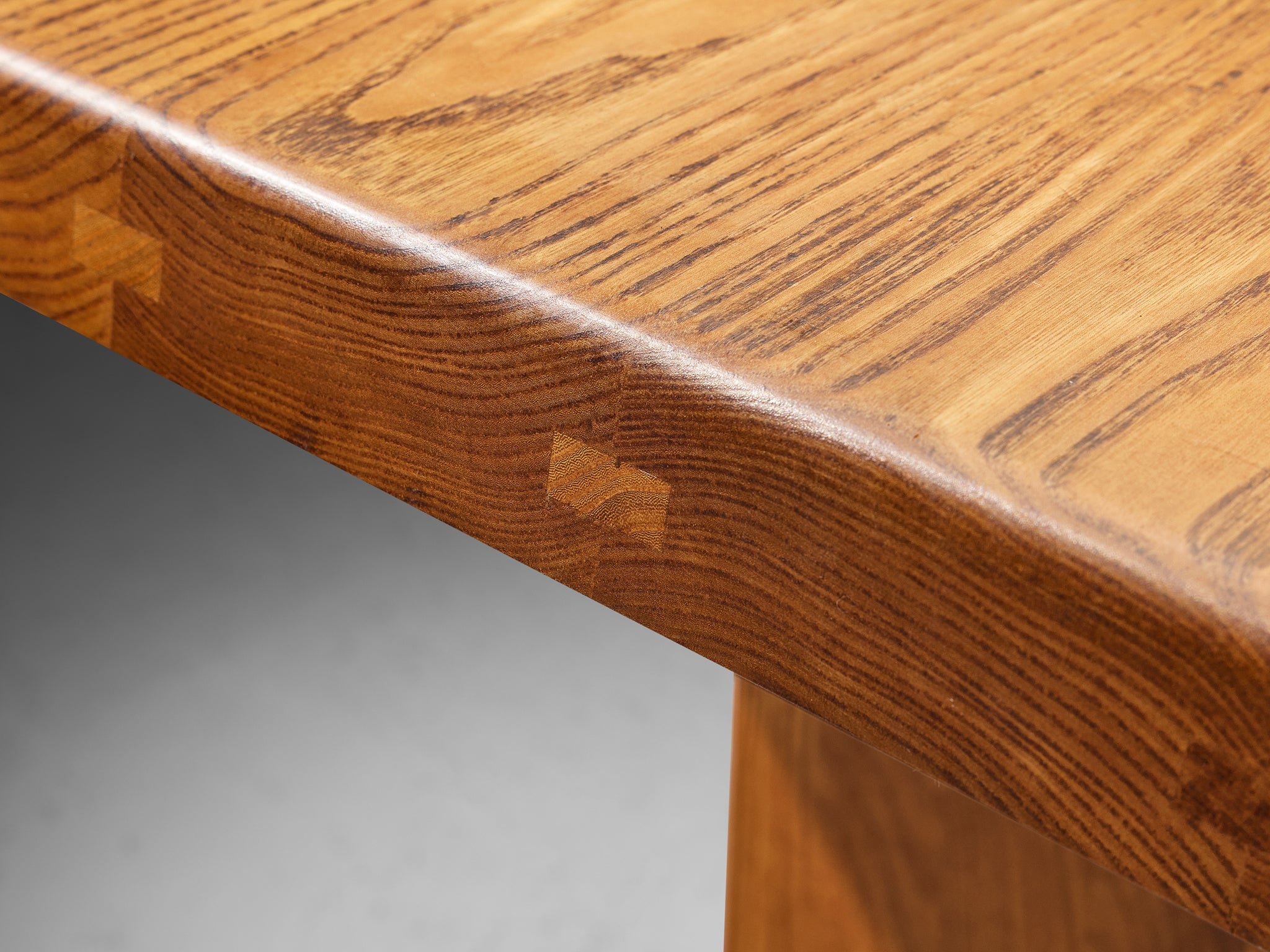 Early Pierre Chapo 'T14C' Table in Solid Elm Tables Morentz