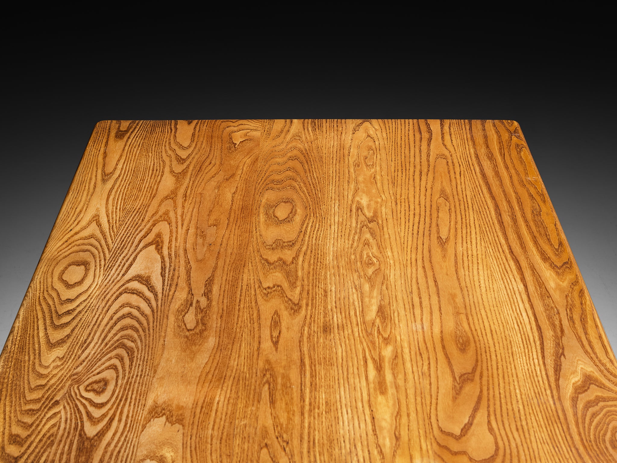 Early Pierre Chapo 'T14C' Table in Solid Elm Tables Morentz