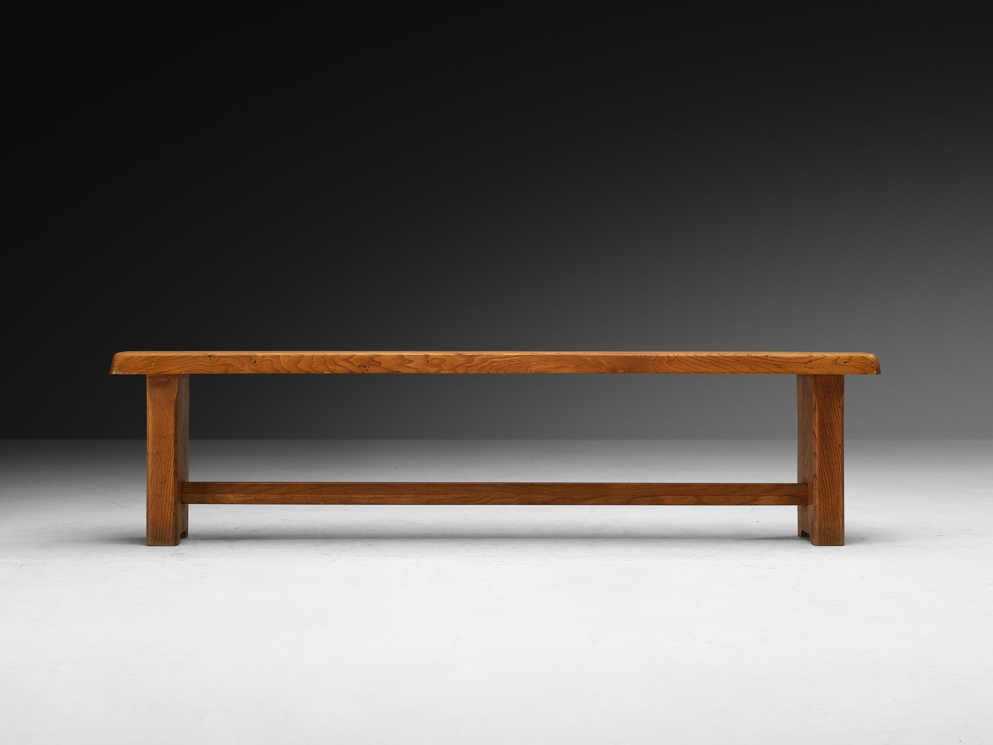 Pierre Chapo 'S14B' Bench in Solid Elm Seating Morentz