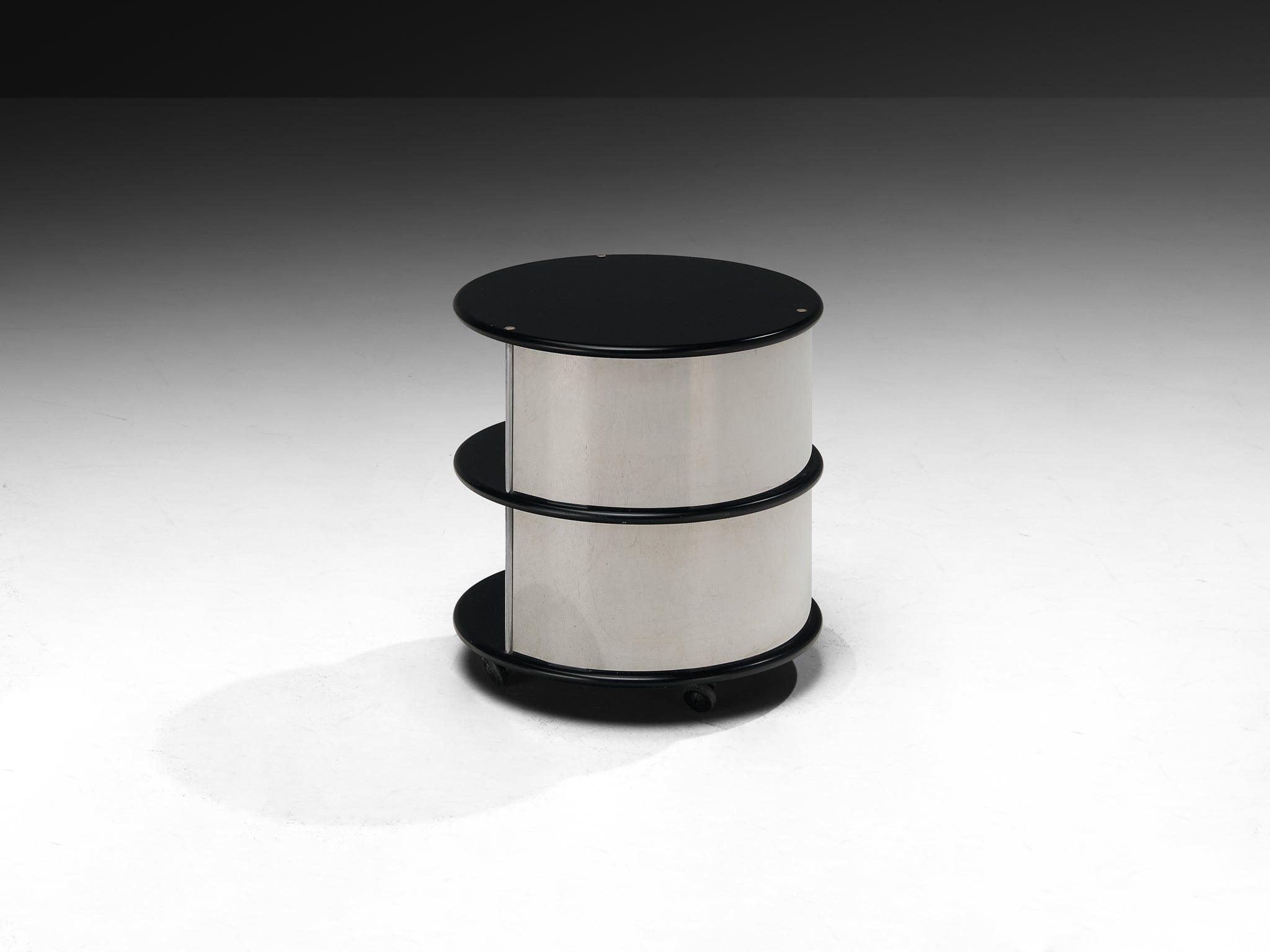 Postmodern Italian Pair of Bed or Side Tables