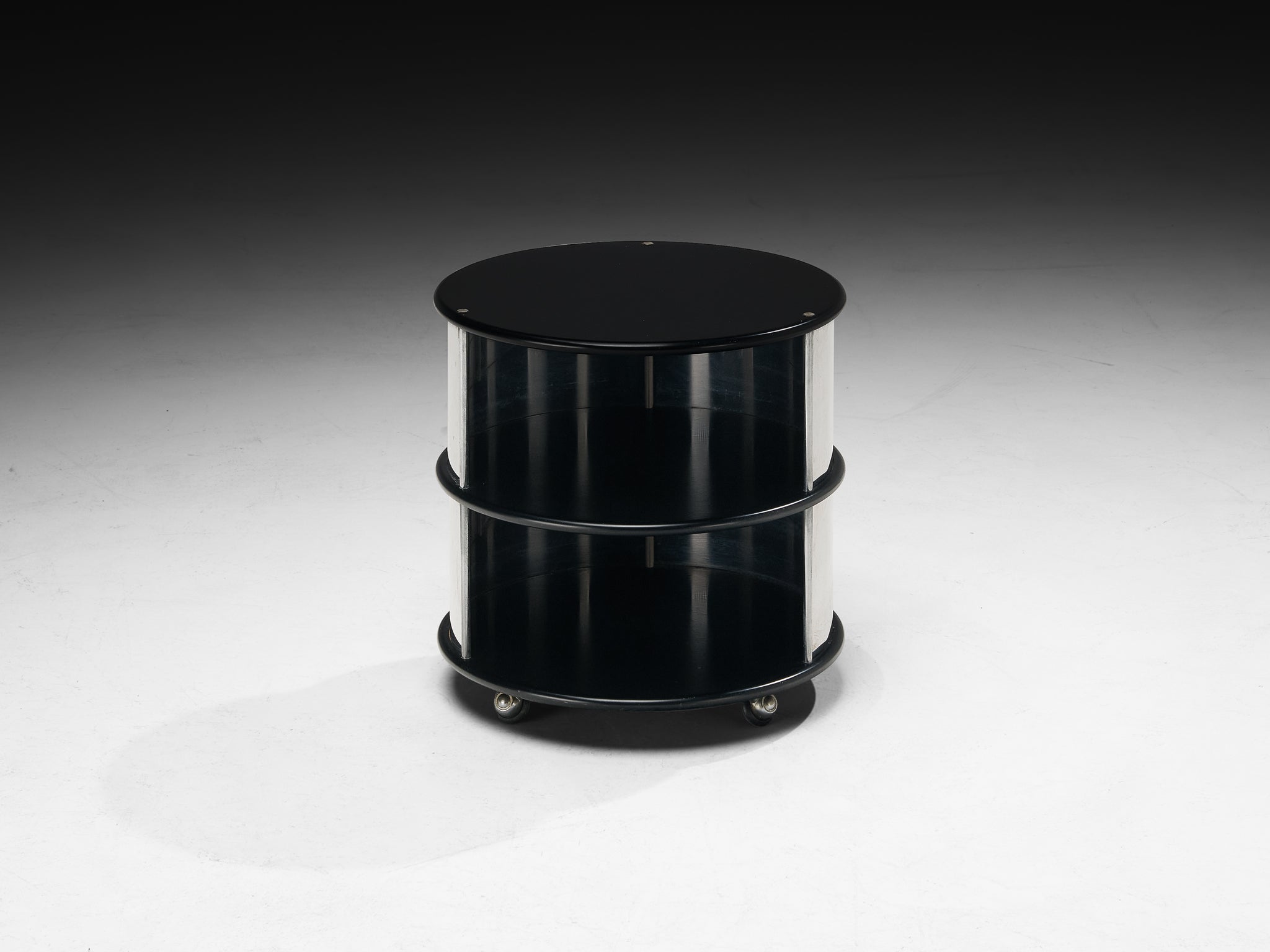 Postmodern Italian Pair of Bed or Side Tables