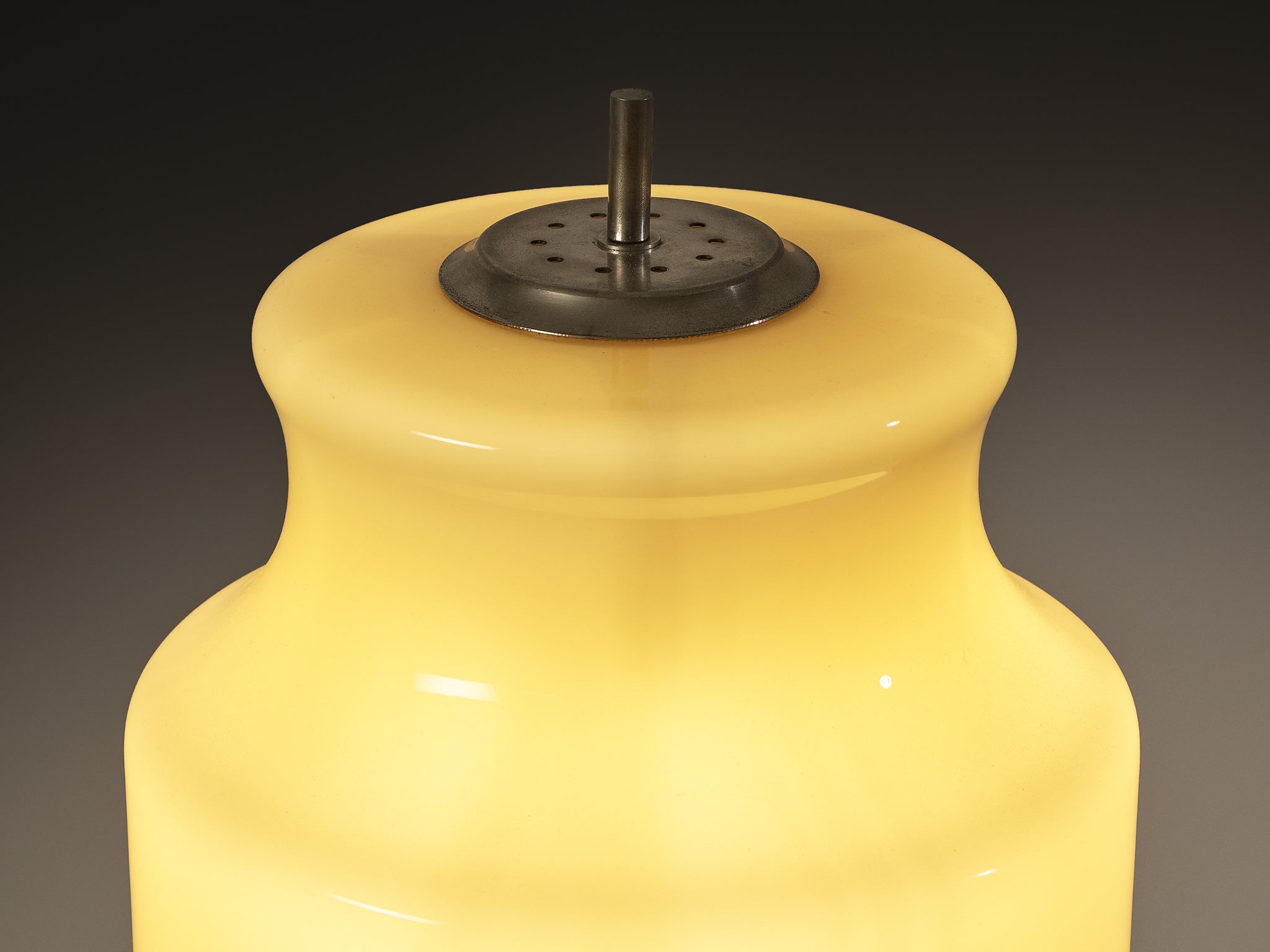 Italian Table Lamp with Carrara Marble Base Lighting Morentz