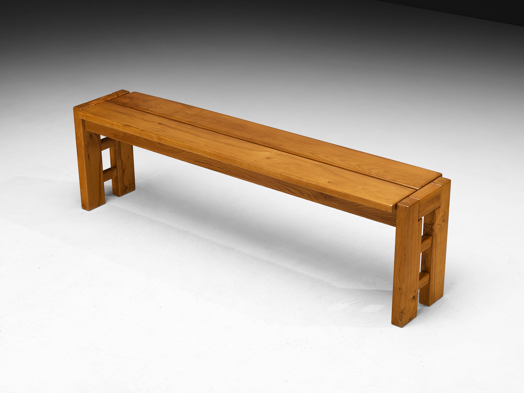 Maison Regain Grid Side Benches in Elm Seating Morentz
