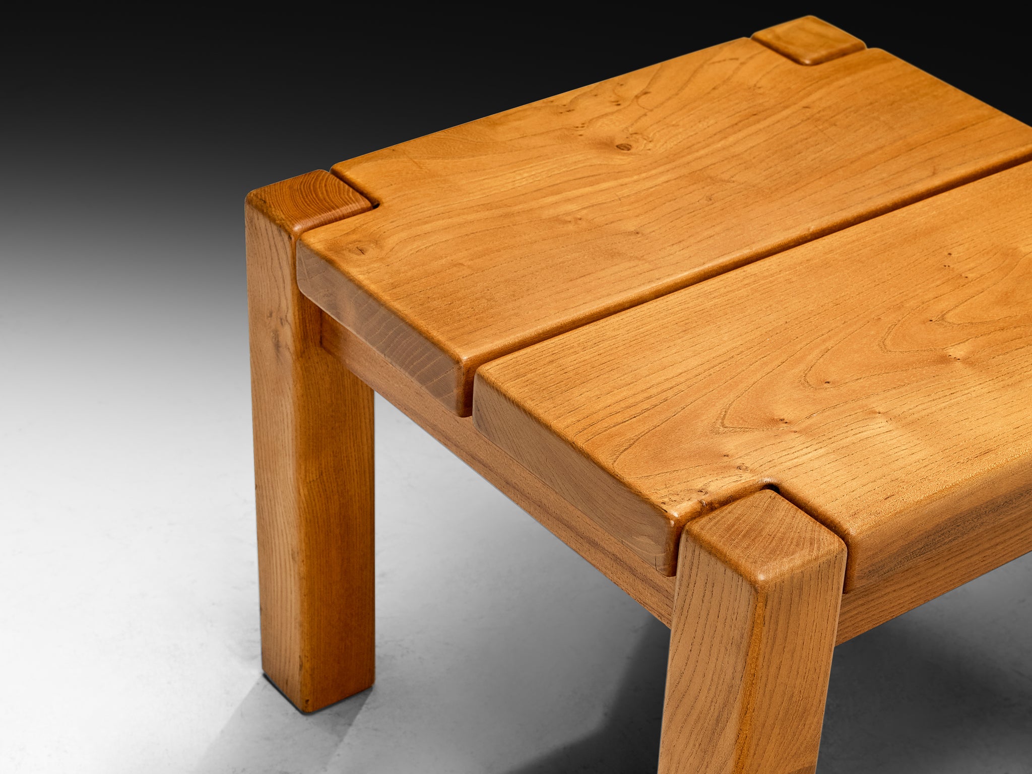 Maison Regain Square Side Tables in Elm Tables Morentz