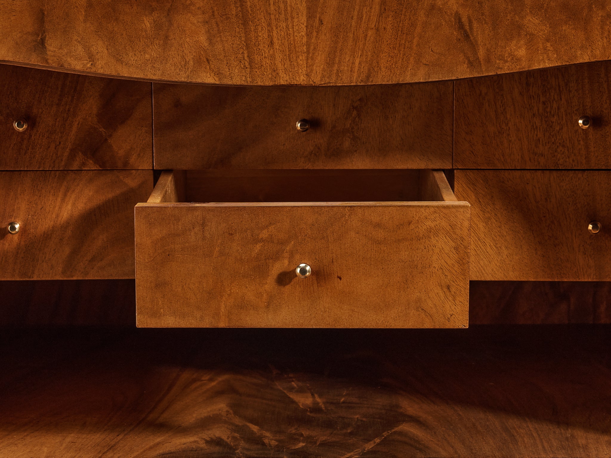 Rare Gunnel Nyman for Boman Secretaire in Pyramid Mahogany Case pieces and storage cabinets Morentz