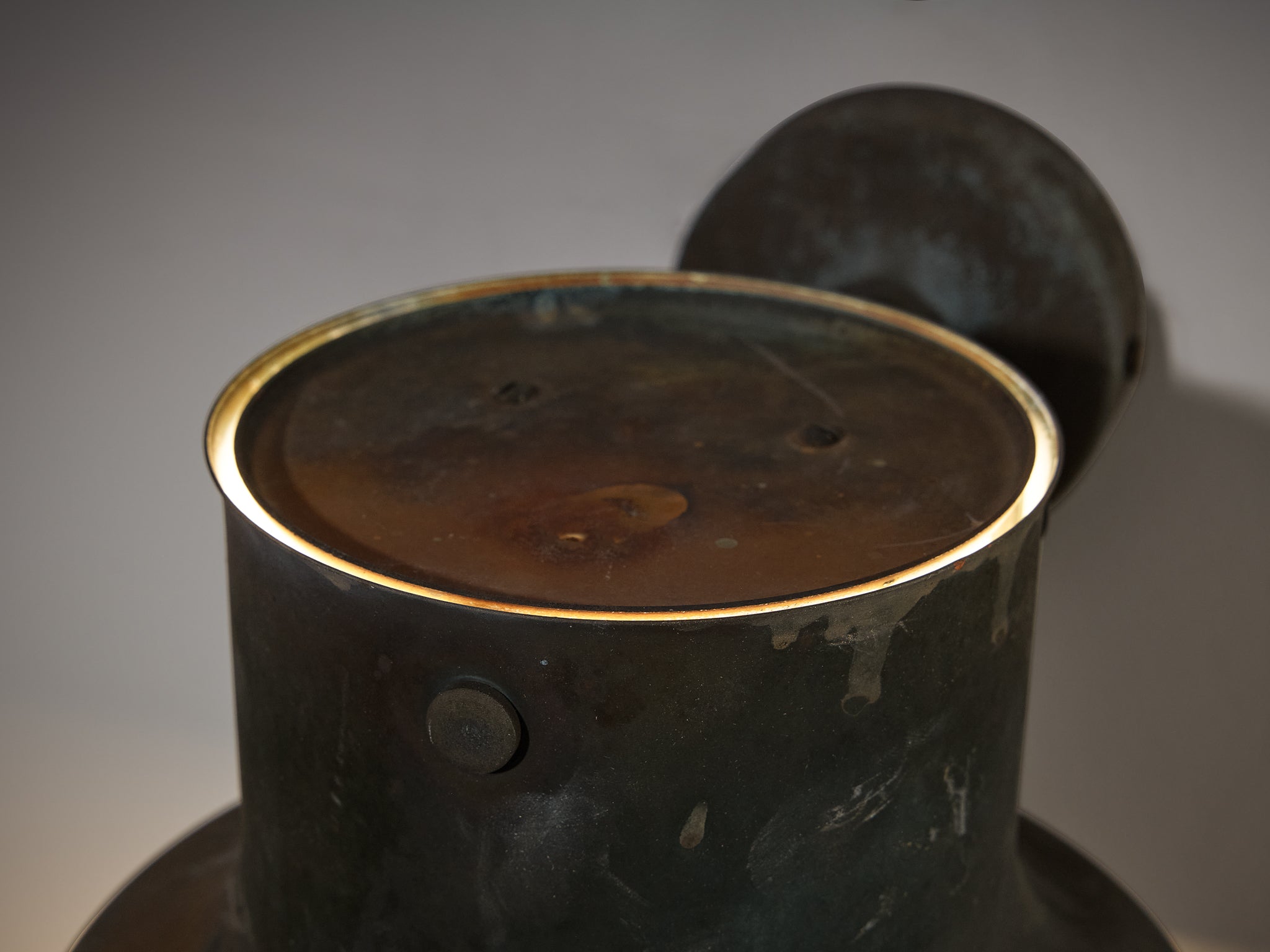 Anders Pehrson for Ateljé Lyktan 'Bumling Utomhus' Wall Light in Copper Lighting Morentz