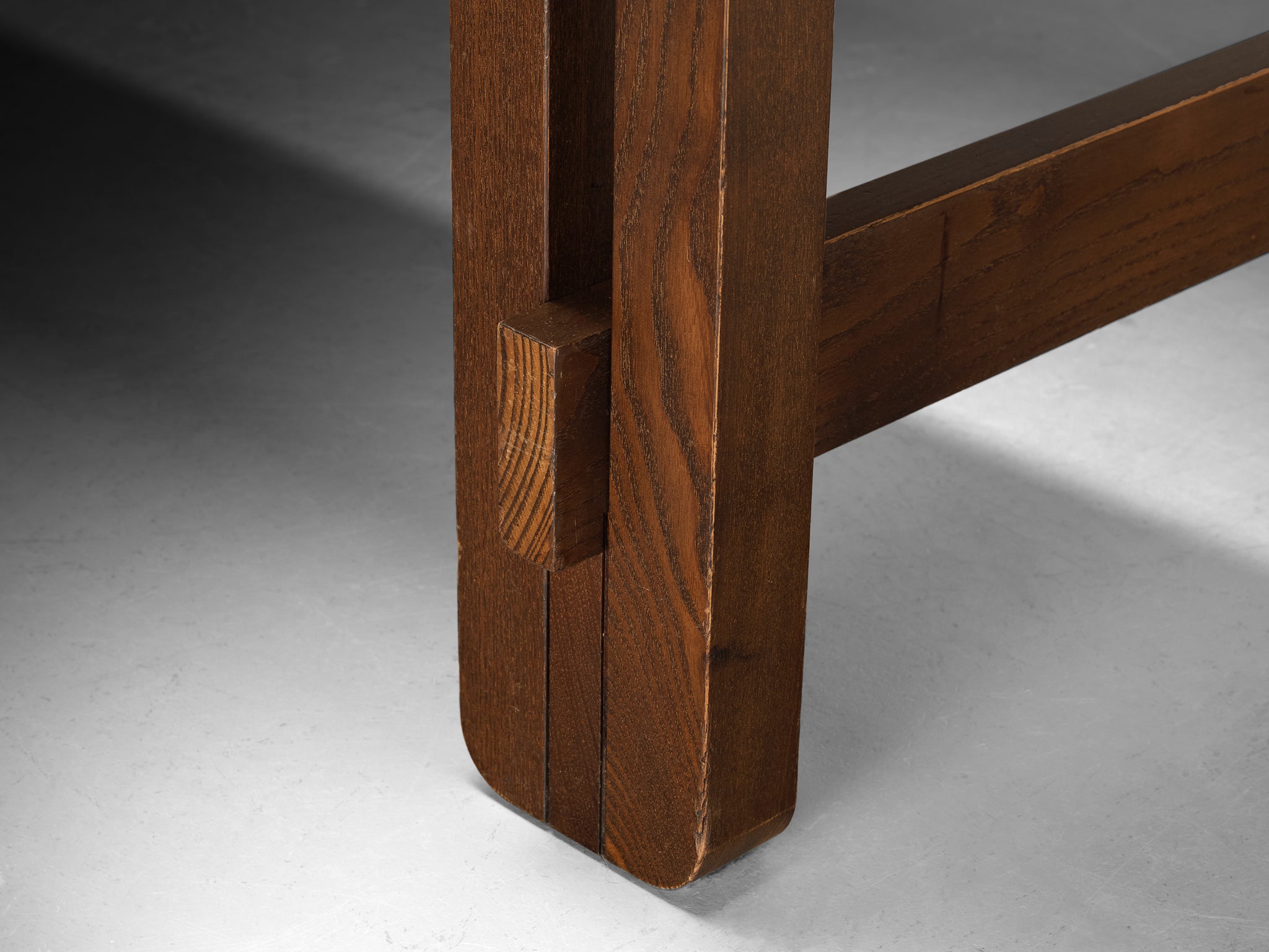 Italian Mid-Century Dining Table in Ash Tables Morentz