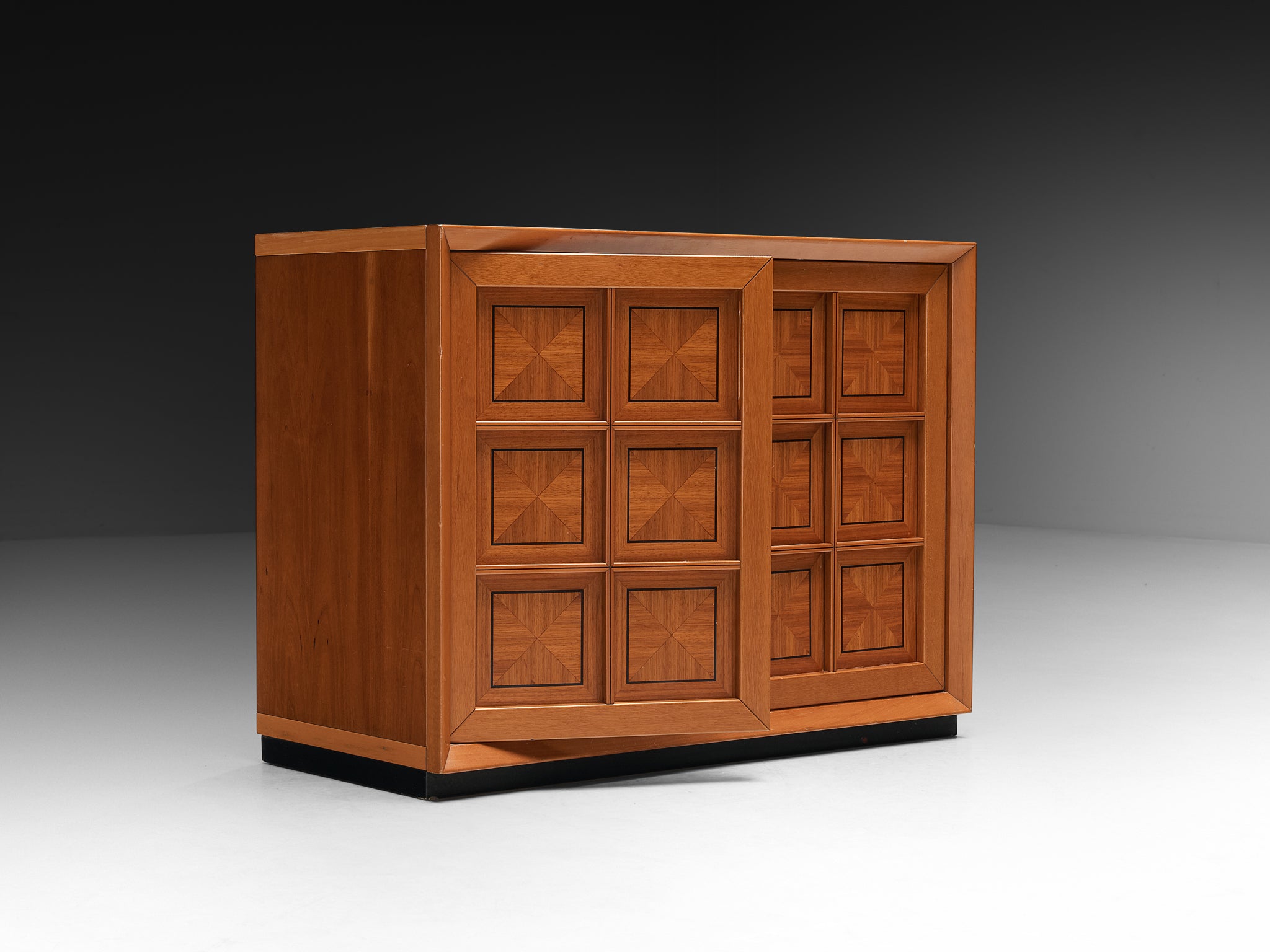 Italian Postmodern Sideboards with Geometric Front Case pieces and storage cabinets Morentz
