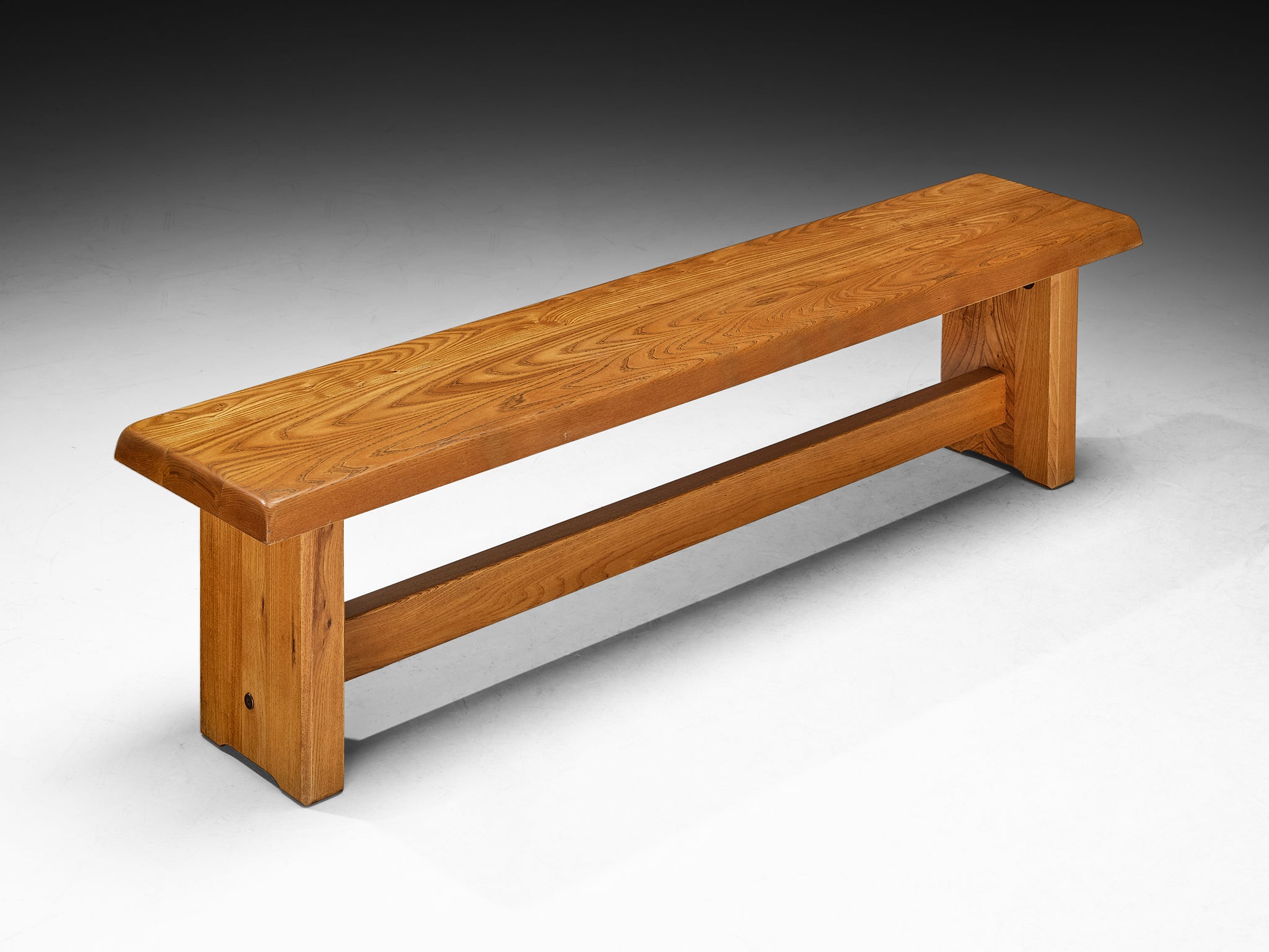 Pierre Chapo 'S14B' Bench in Solid Elm Seating Morentz