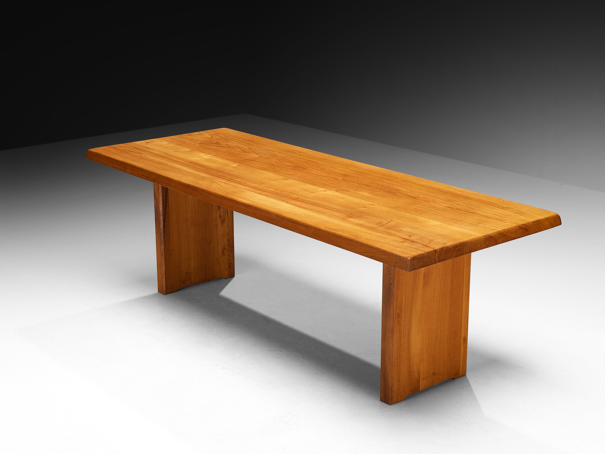 Pierre Chapo Dining Set with 'T14D' Table, 'S14B' Bench and 'S24' Chairs Tables Morentz