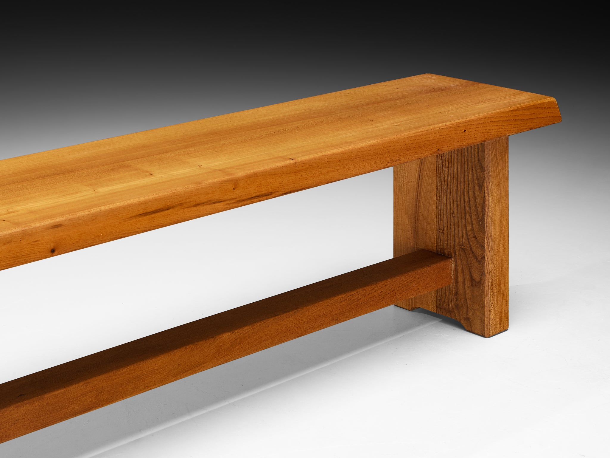 Pierre Chapo Benches Model 'S14D' in Elm Seating Morentz