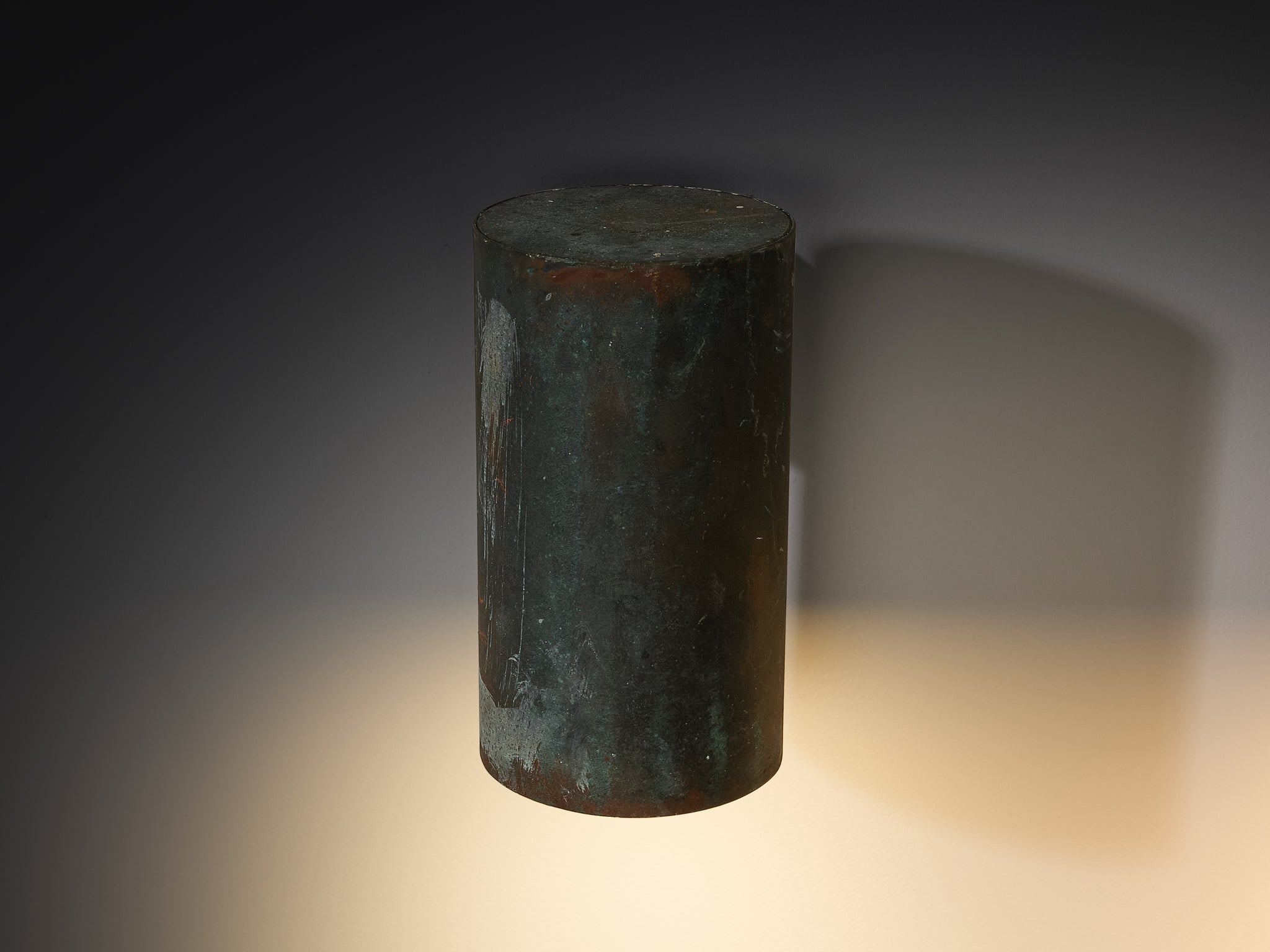 Hans-Agne Jakobsson ‘Rulle’ Wall Lights in Patinated Copper Lighting Morentz