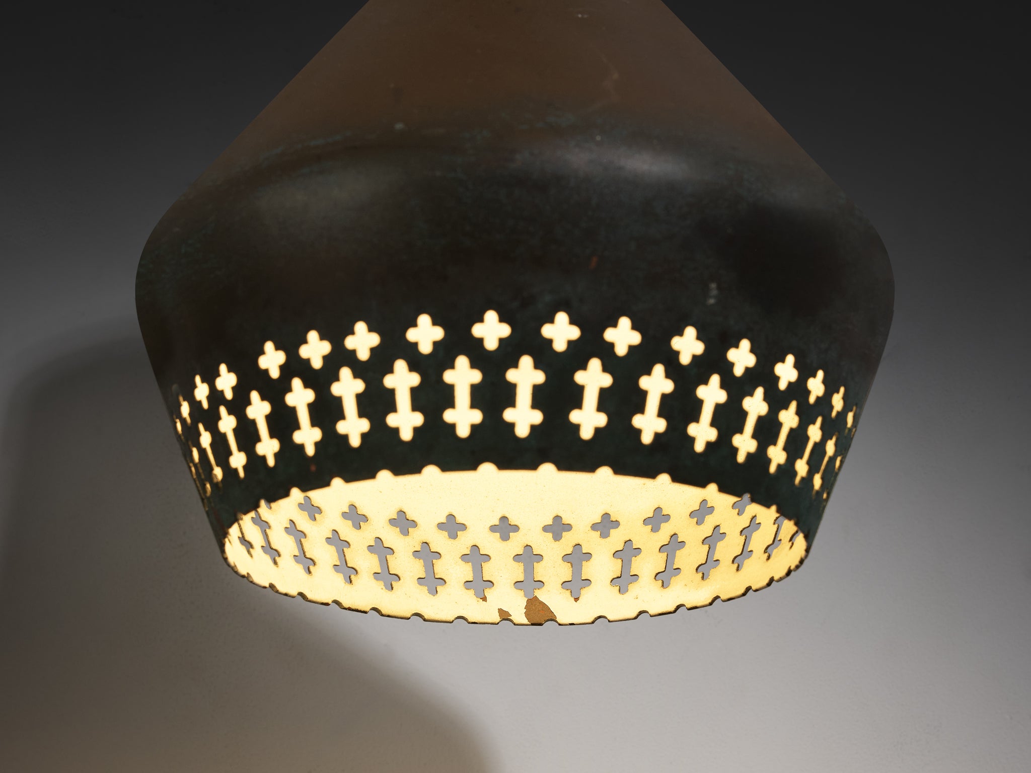 Hans Bergström for Ateljé Lyktan Wall Lights in Copper Lighting Morentz