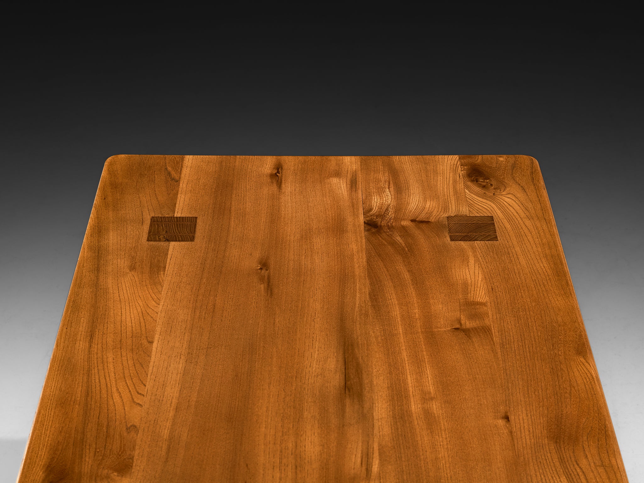 Pierre Chapo Coffee Table 'T08' in Solid Elm Tables Morentz