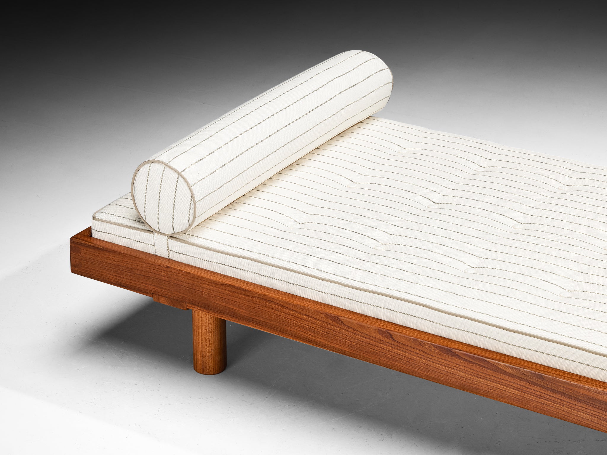 Pierre Chapo Single Bed 'L01H' in Elm More Furniture and Collectibles Morentz