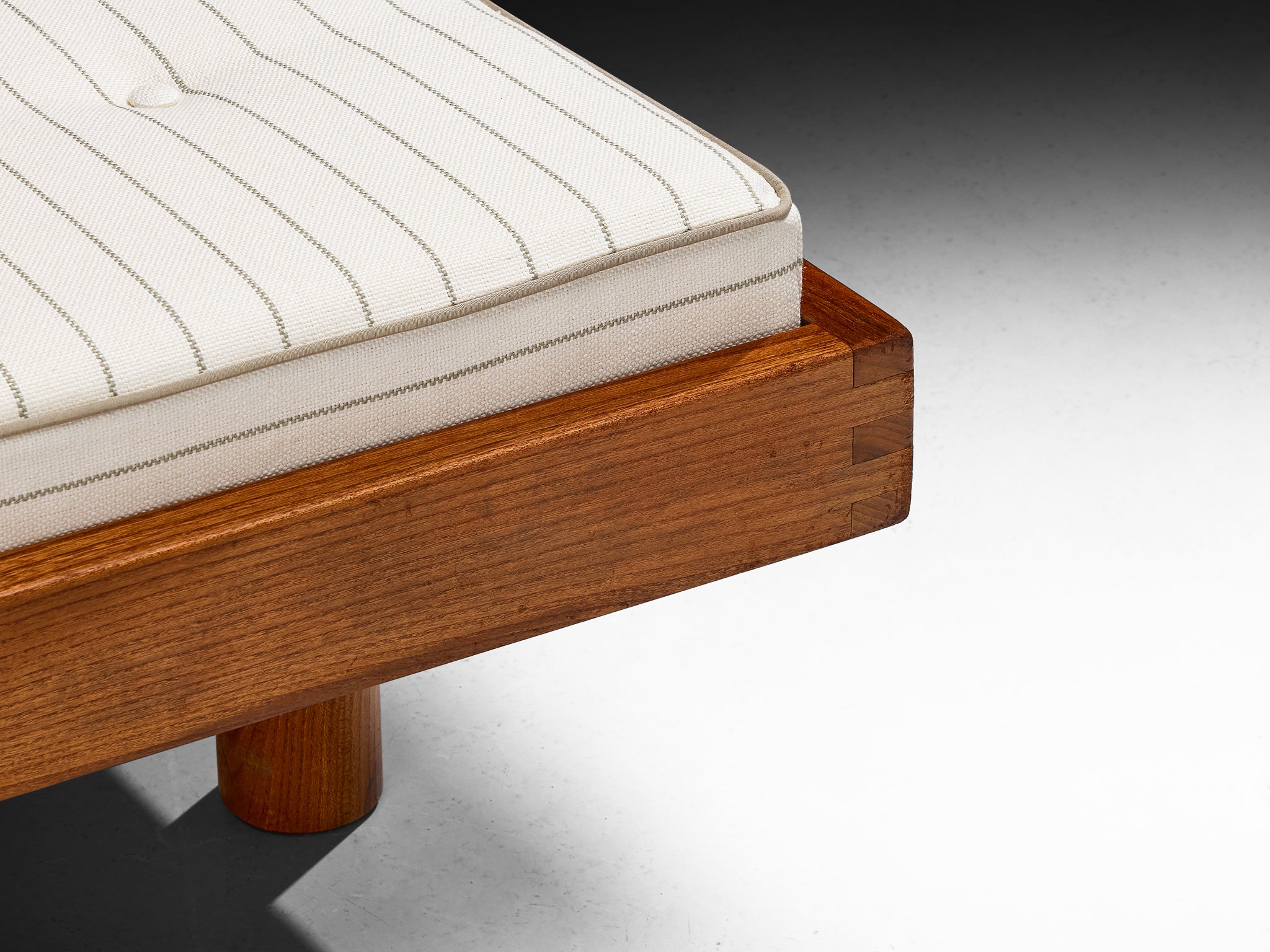 Pierre Chapo Single Bed 'L01H' in Elm