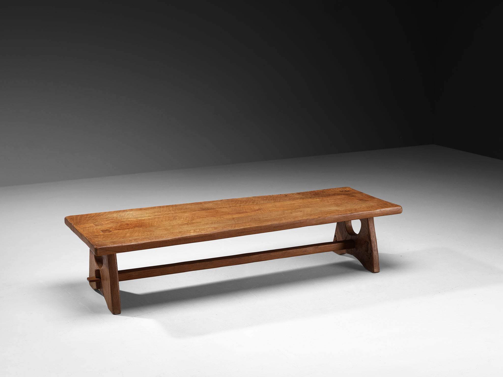 Charles Flandre Naturalistic Coffee Table in Solid Elm Tables Morentz