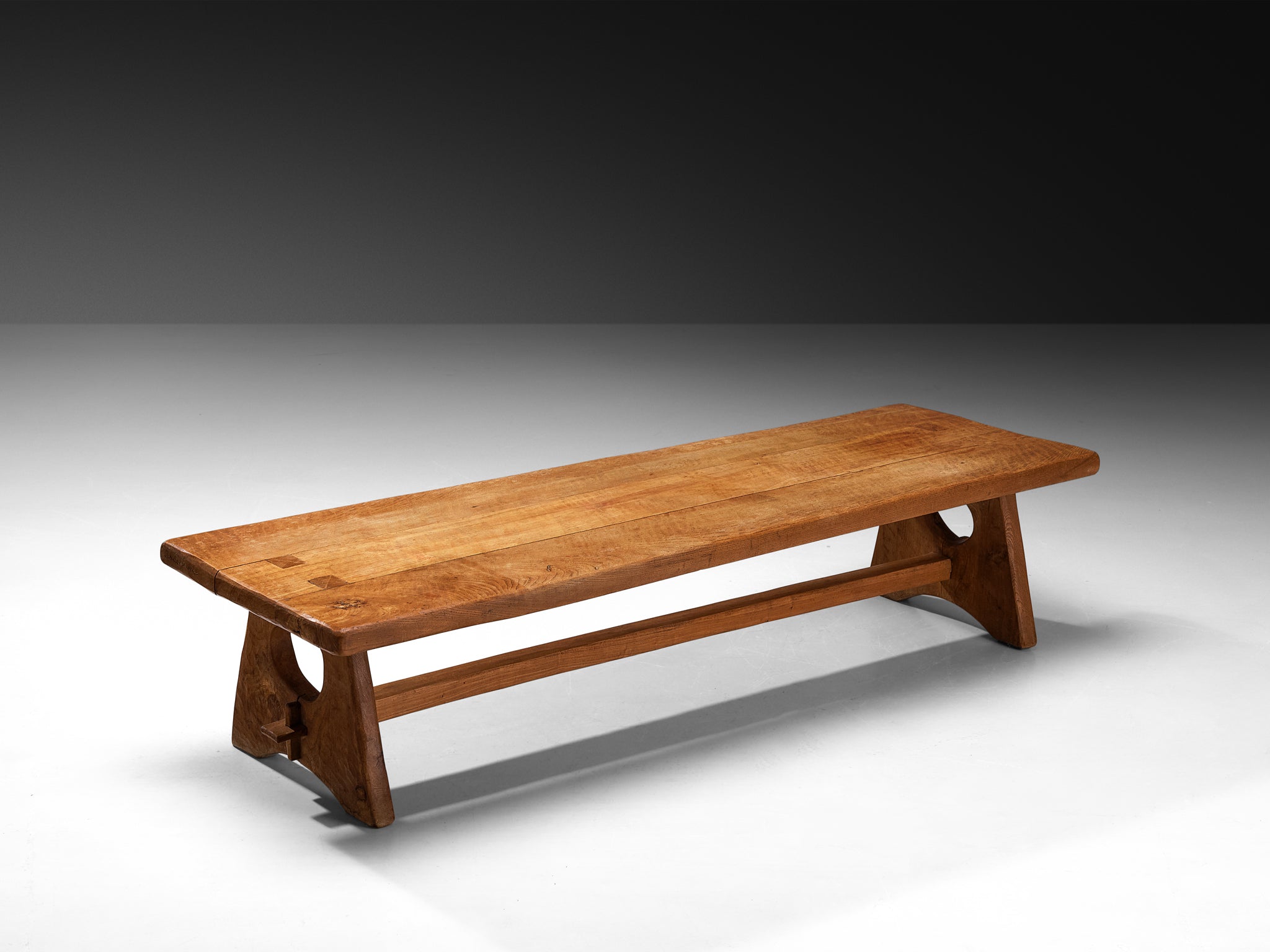 Charles Flandre Naturalistic Coffee Table in Solid Elm Tables Morentz